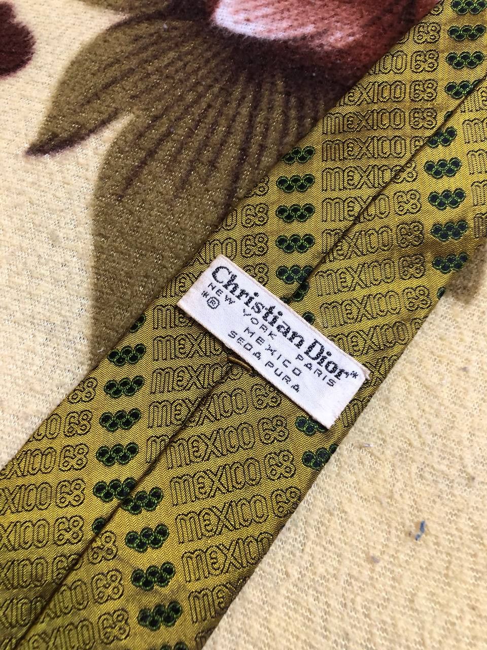 Christian Dior Monsieur Vintage Christian Dior Monsieur silk tie made in France Size ONE SIZE - 2 Thumbnail