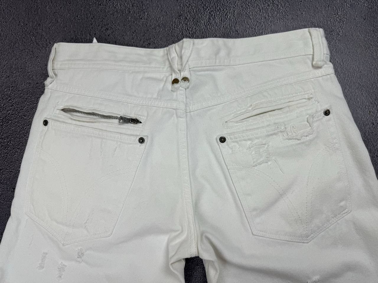 Dolce & Gabbana Vintage Dolce&Gabbana White Jeans Denim Size 34" / US 12 / IT 48 - 17 Thumbnail