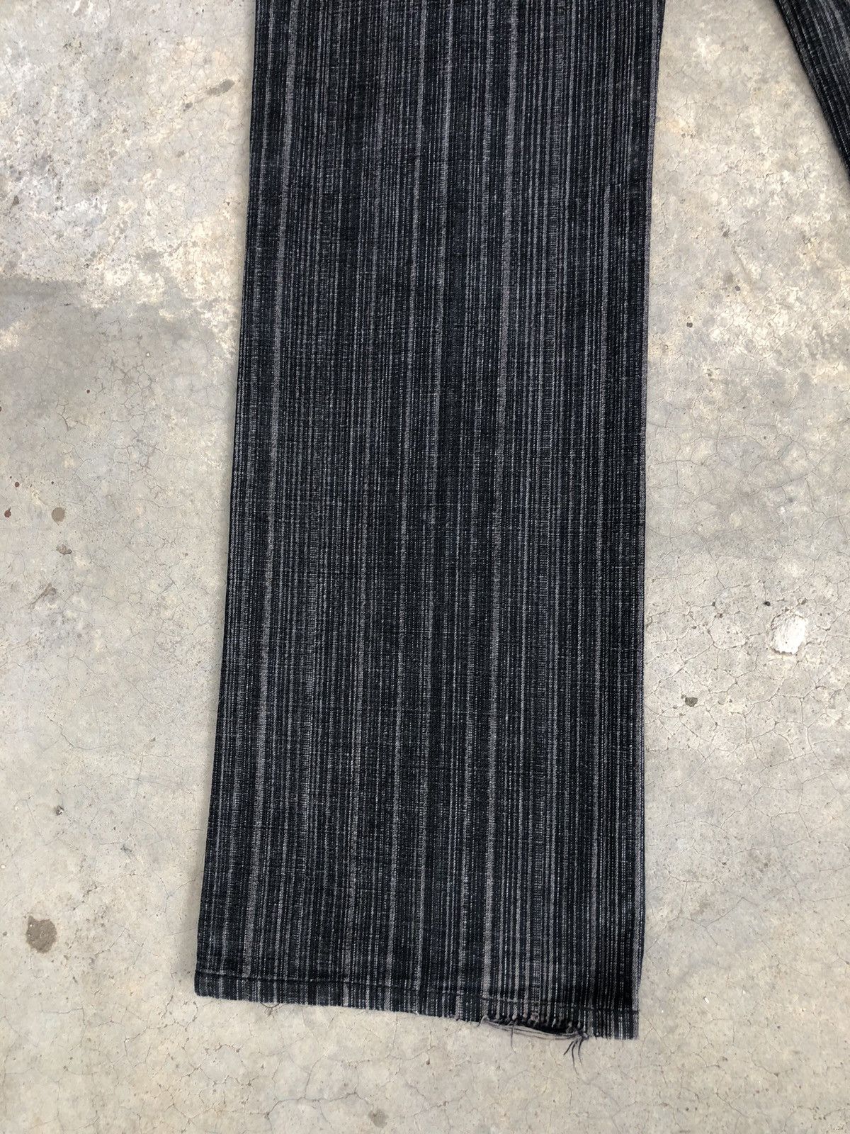If Six Was Nine Japanese Urban Mini Flared Jeans Hickory Jeans Size US 29 - 11 Thumbnail