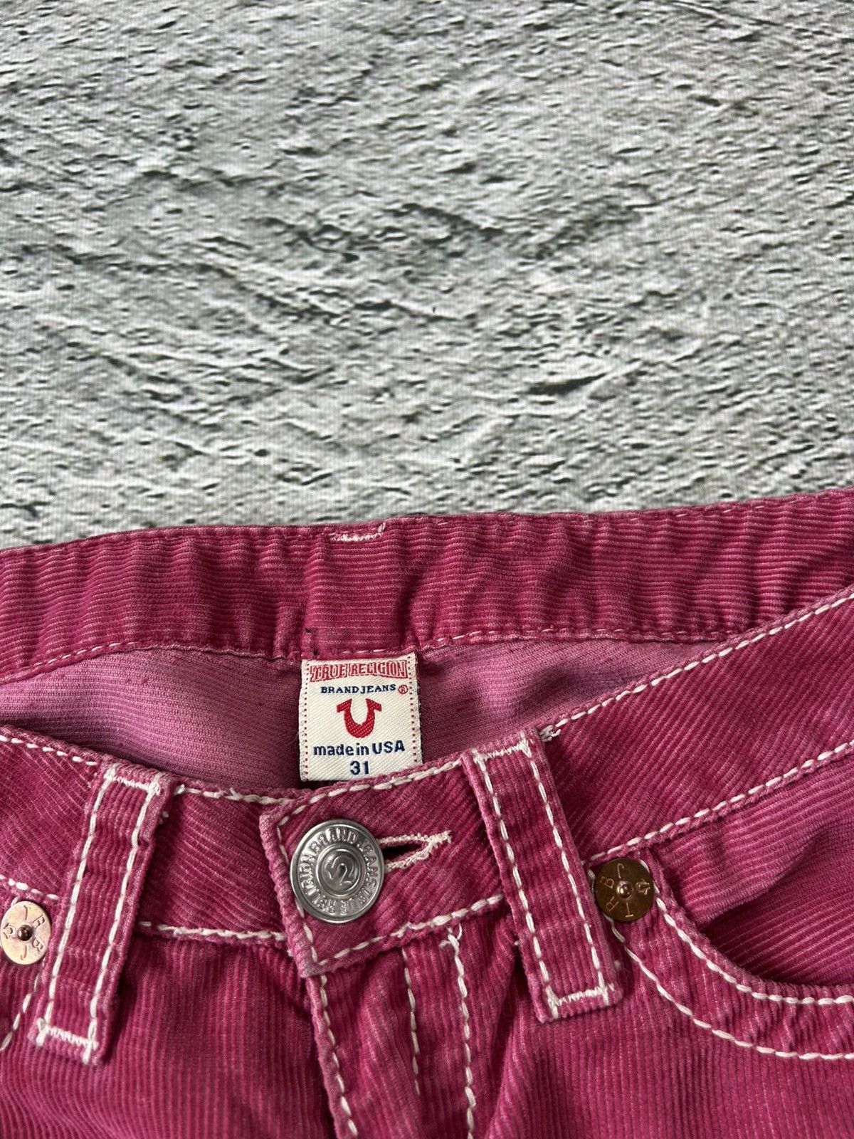 True Religion True Religion Joey jeans vintage cords corduroy pants flared Size US 31 - 8 Thumbnail