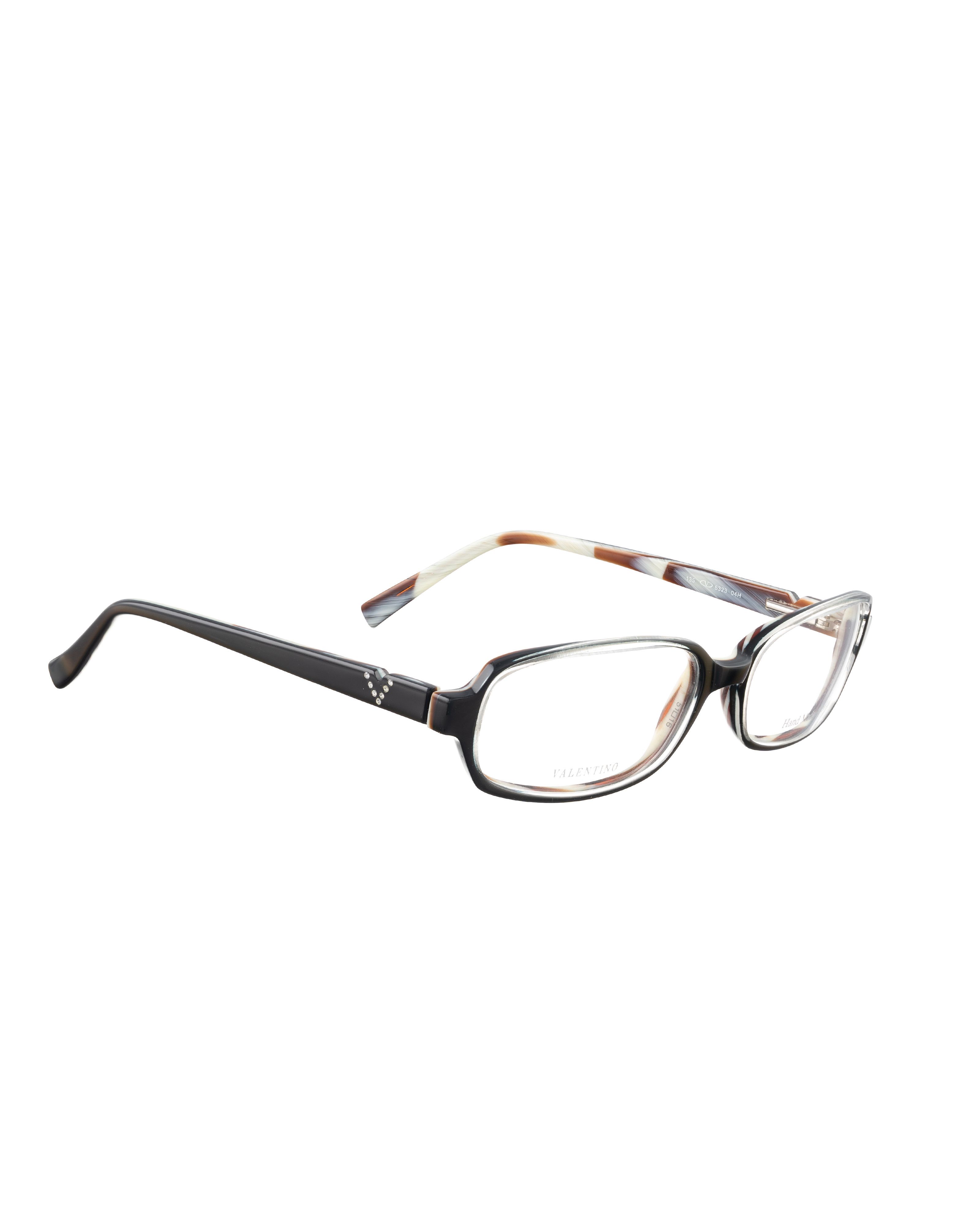 Valentino Valentino 00s Plastic Glasses with Abstract Animal Print Size ONE SIZE - 2 Thumbnail
