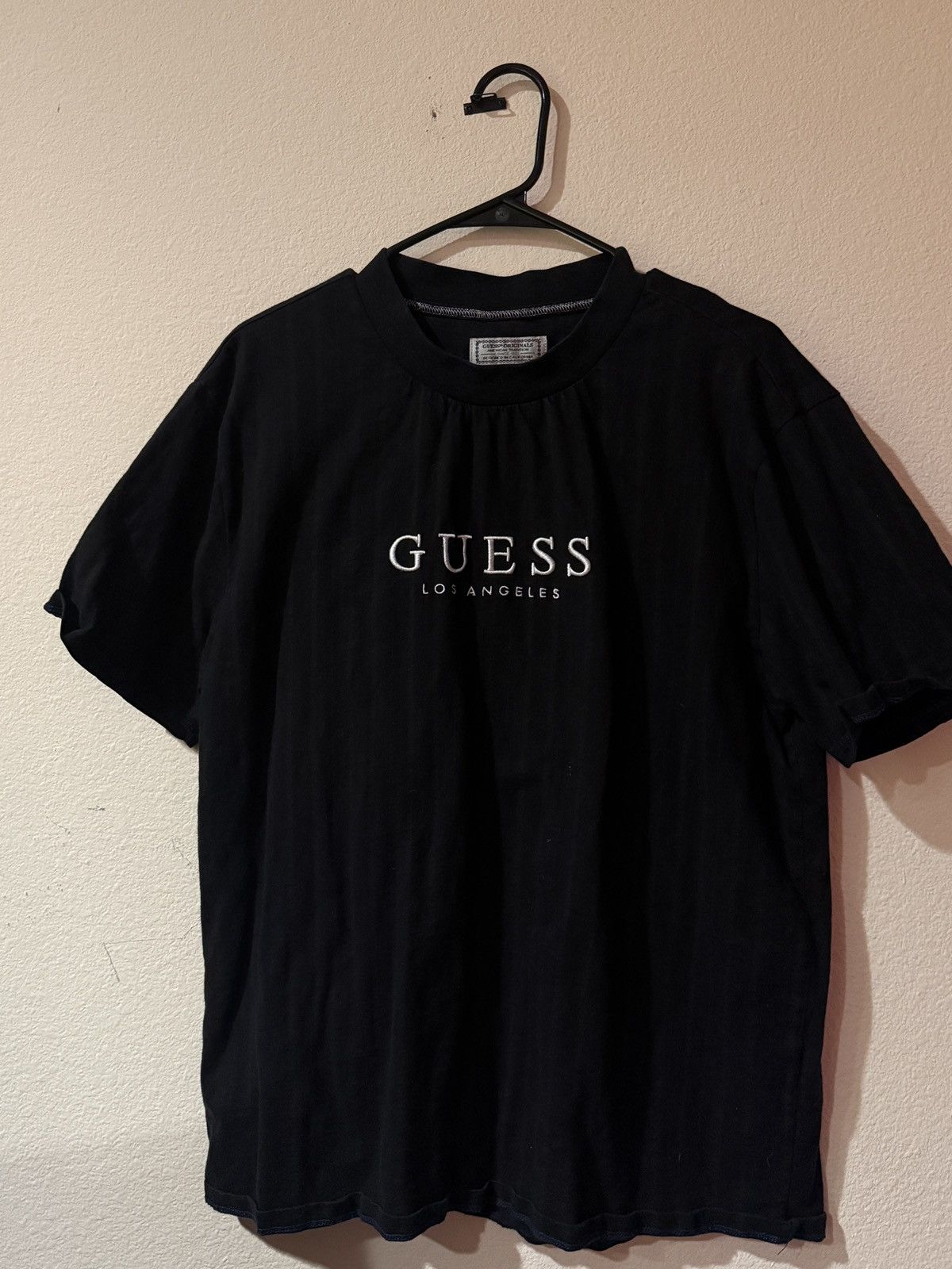 Guess Guess Vintage Black Tee Shirt Size US M / EU 48-50 / 2 - 2 Thumbnail