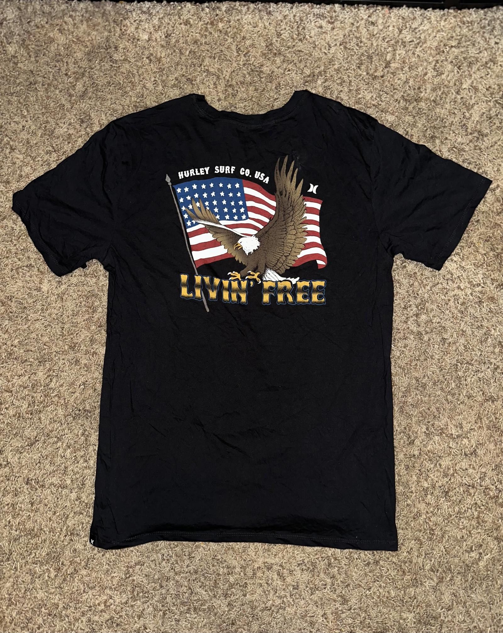 Hurley Hurley Men’s Premium Eagle Rider T-Shirt Size US M / EU 48-50 / 2 - 4 Thumbnail