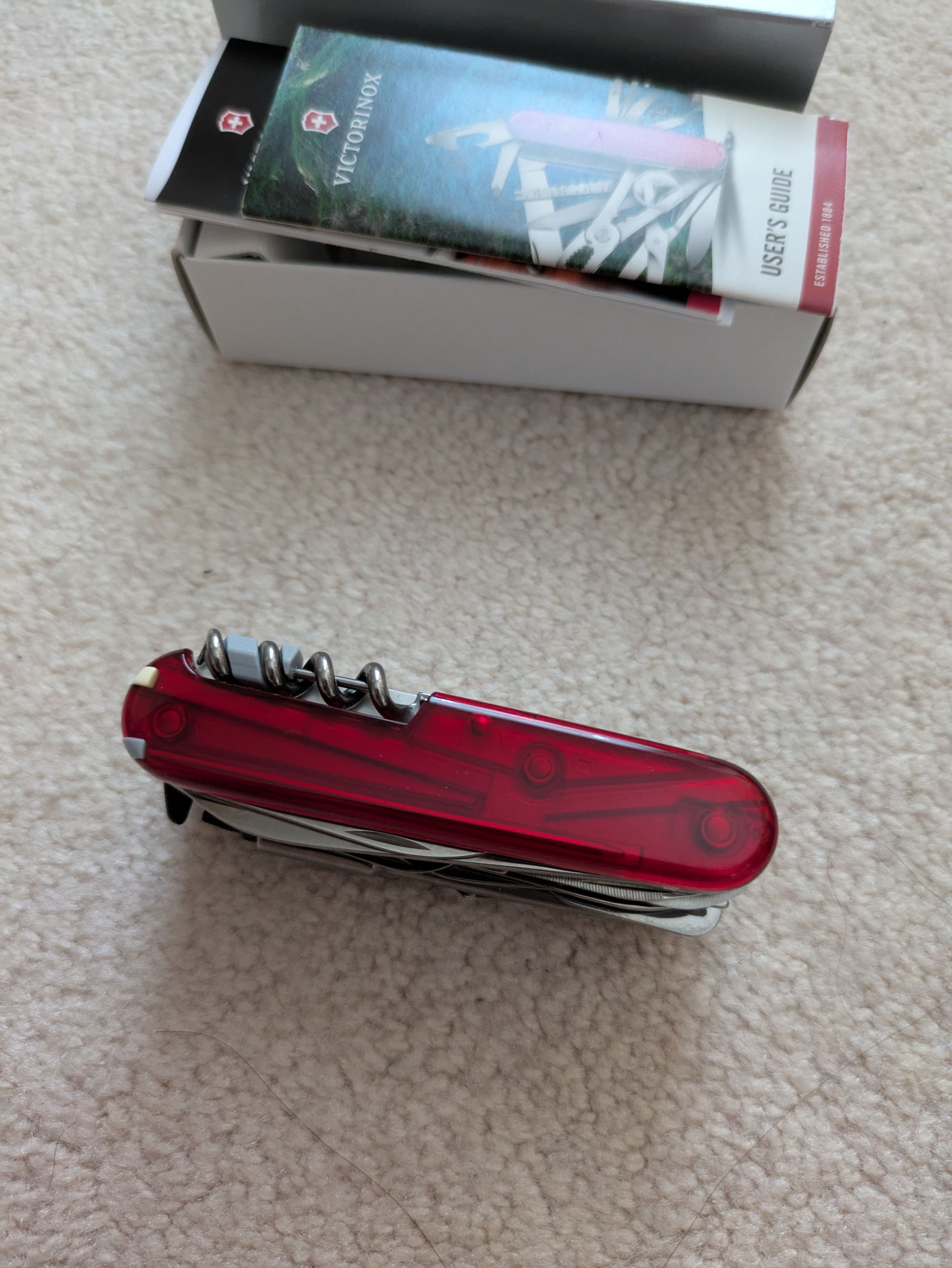 Victorinox Swiss Army SwissChamp XLT, Ruby Size ONE SIZE - 6 Thumbnail