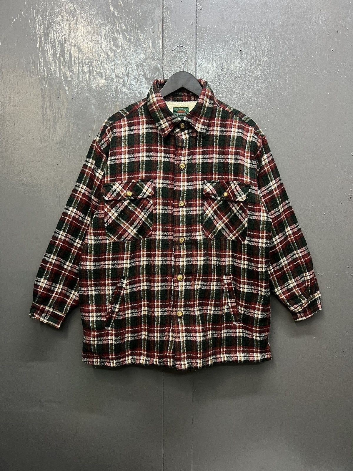 Vintage Robinson Field Style Plaid Jacket