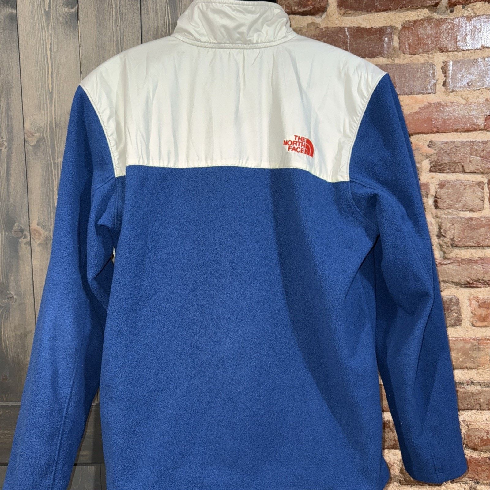 The North Face North Face Blue 1/2 Zip Pullover Fleece Sz L Preppy Gorpcore Size US L / EU 52-54 / 3 - 4 Thumbnail