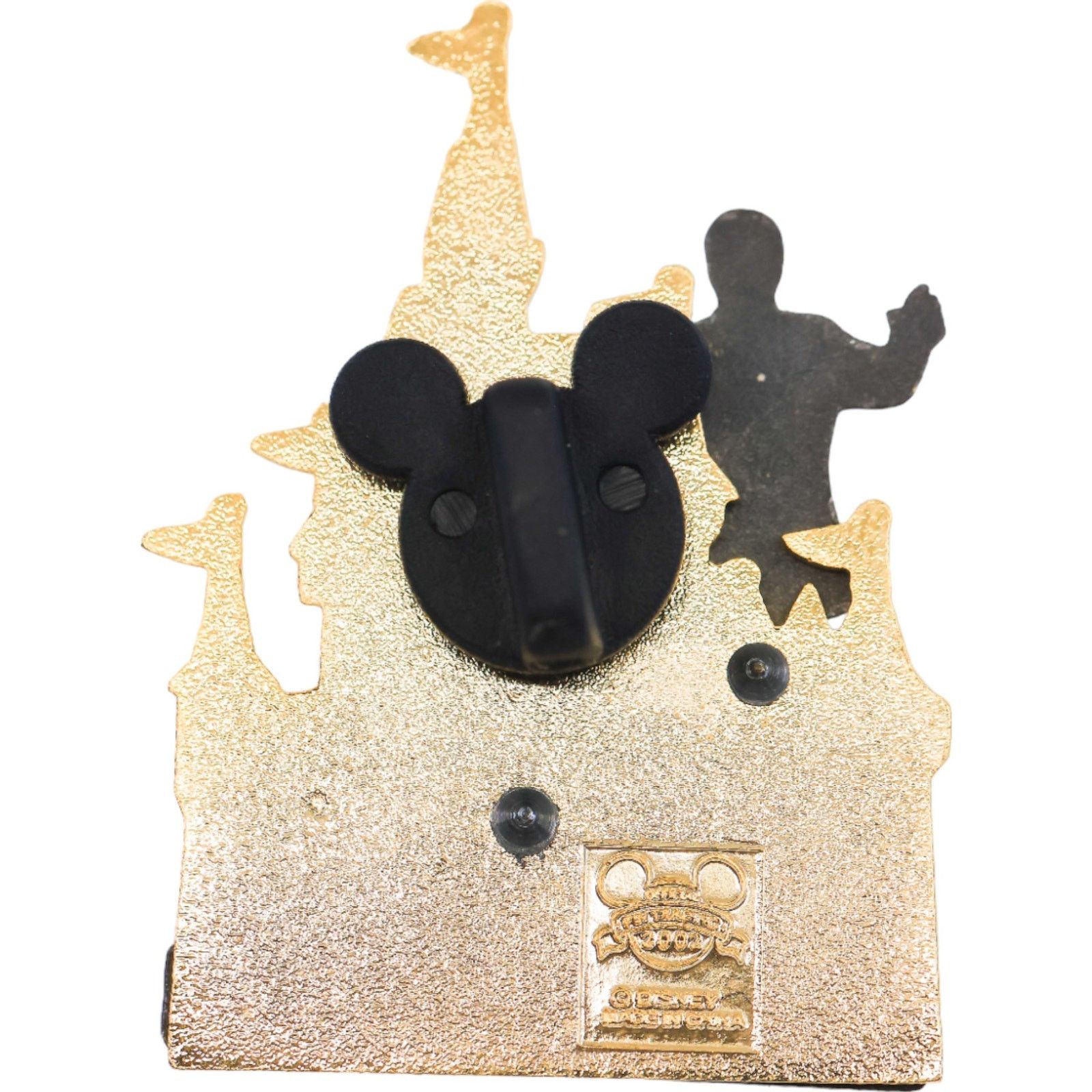 Disney Disney Mickey & Walt Disney Partners Statue Castle 2002 Pin Size ONE SIZE - 8 Thumbnail