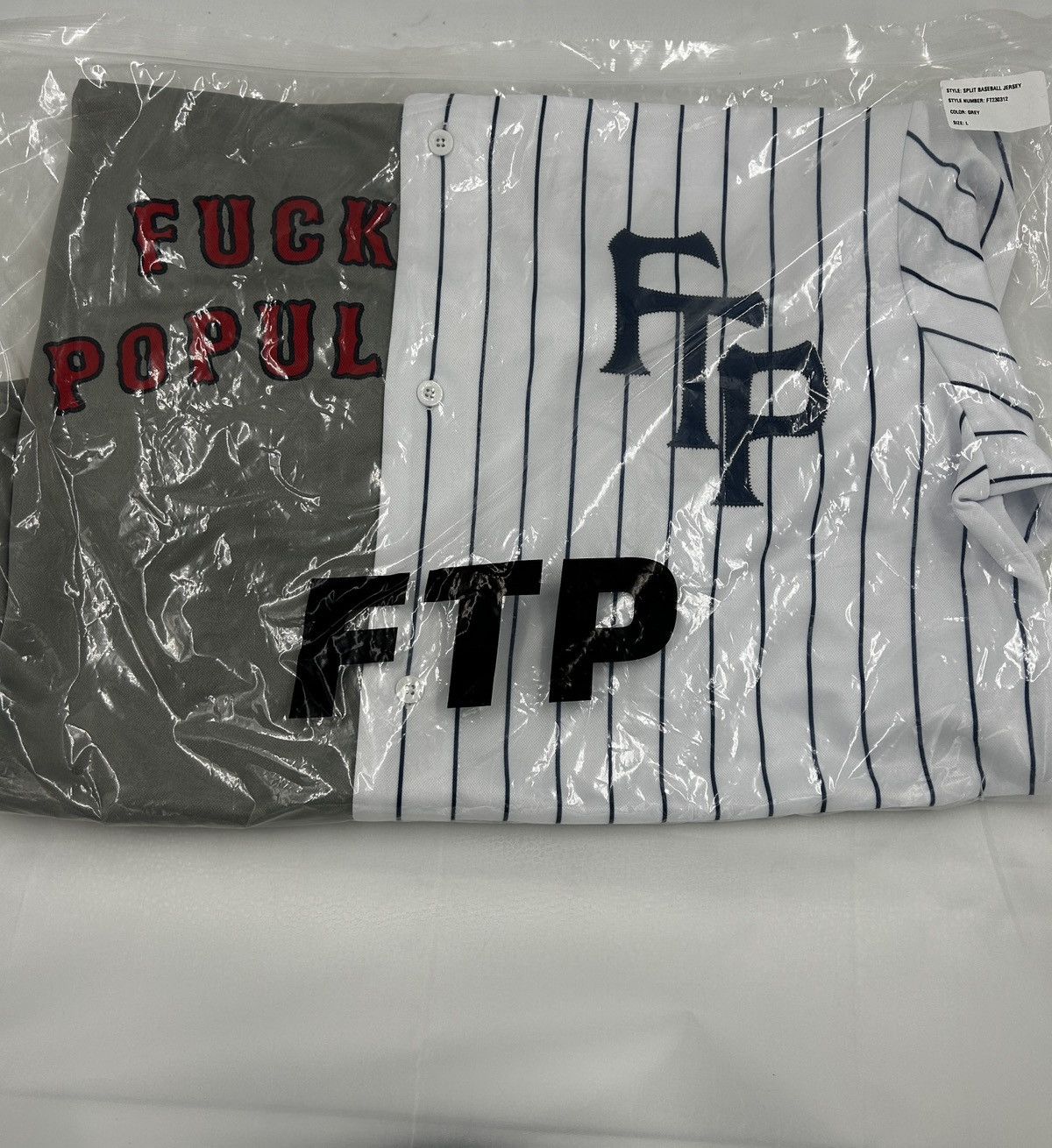 Fuck The Population Fuck the Population Rivals Baseball Jesery Size US L / EU 52-54 / 3 - 1 Thumbnail