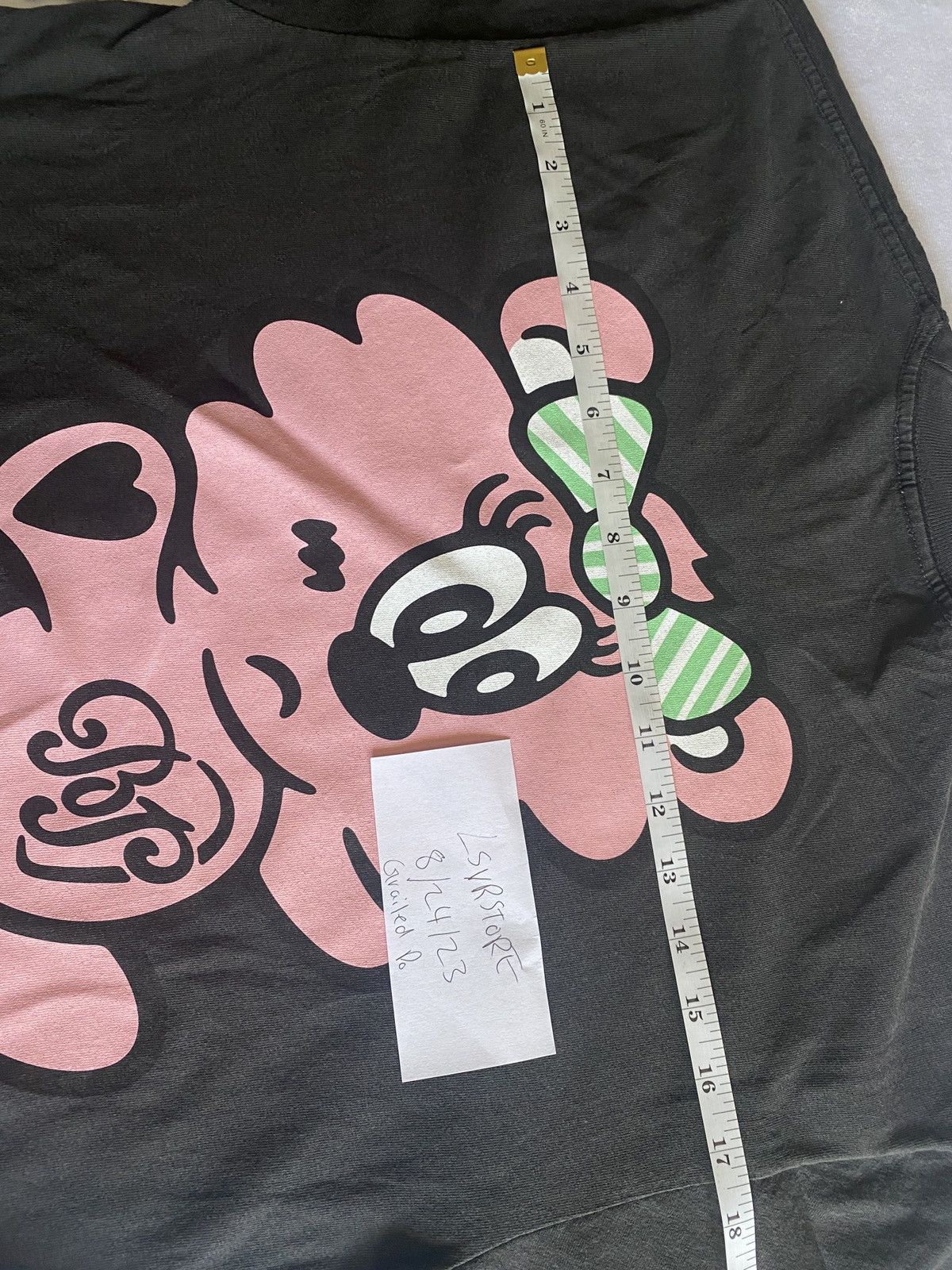 Other Blackpink X Verdy Born Pink Plush Tee Black Small Size US S / EU 44-46 / 1 - 11 Thumbnail