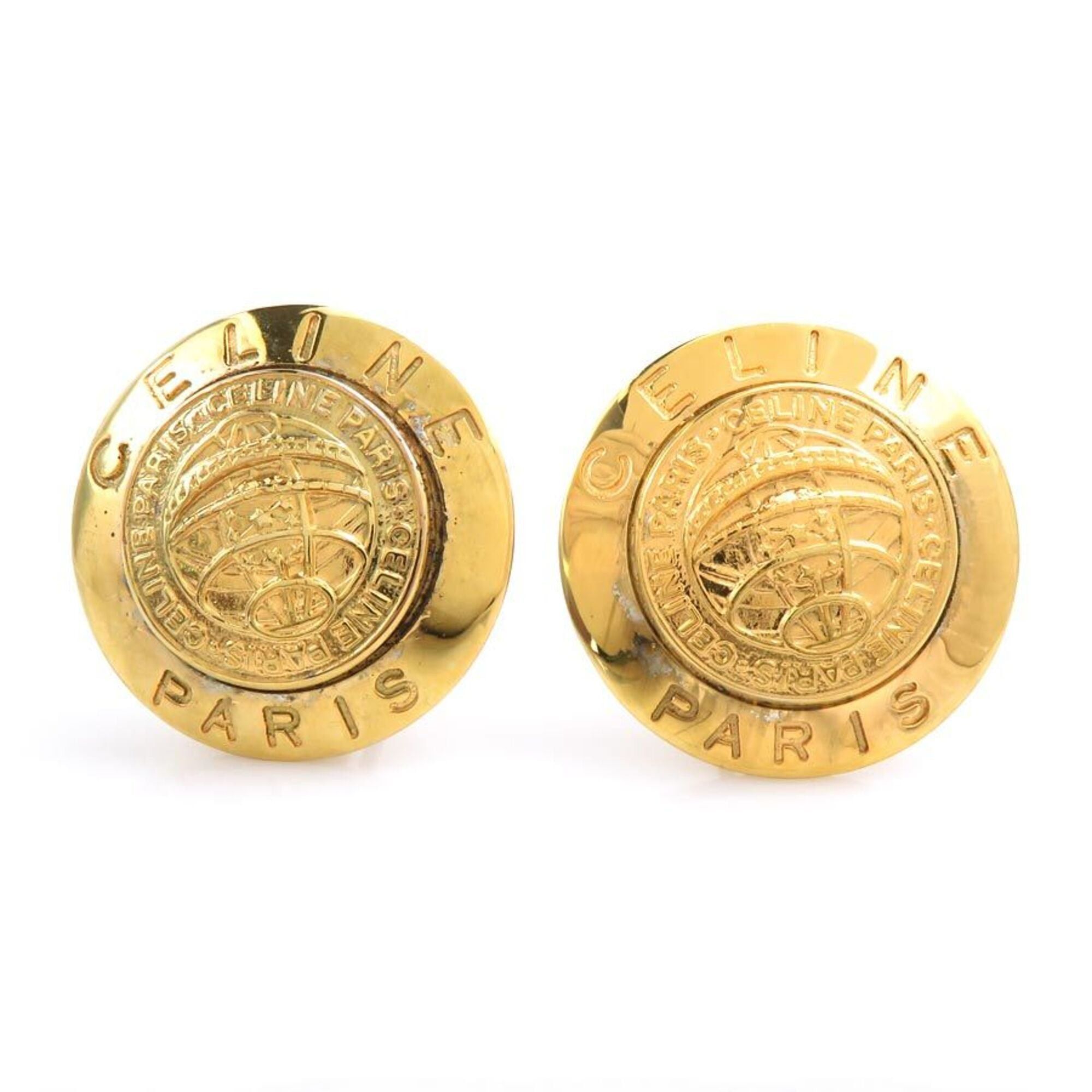 Celine Celine Earrings Metal Gold Women's h32200a Size ONE SIZE - 1 Thumbnail