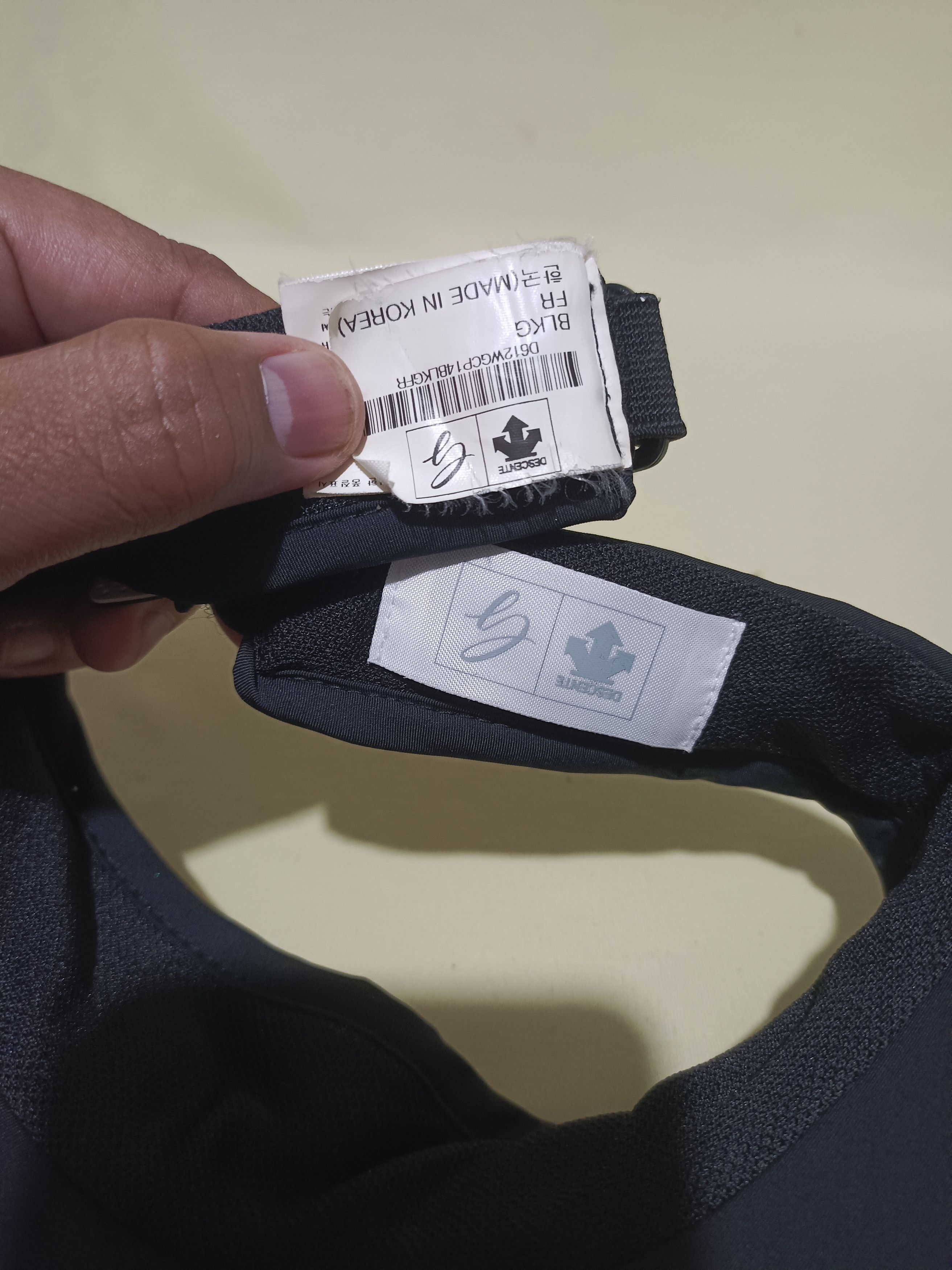 Descente Visor Hat Cap