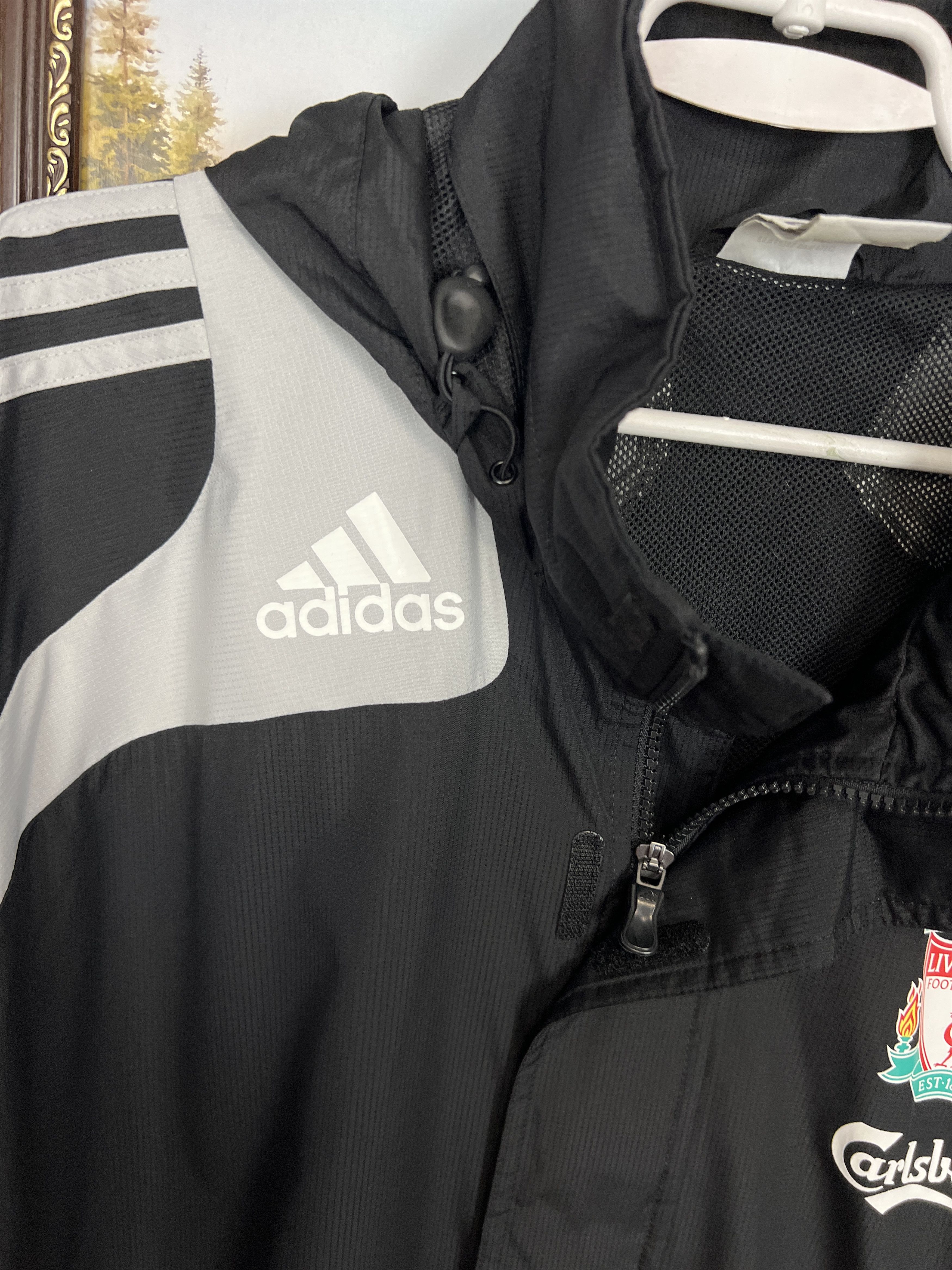 Adidas Vintage Adidas Liverpool Football Jacket Soccer Track Top Size US L / EU 52-54 / 3 - 4 Thumbnail