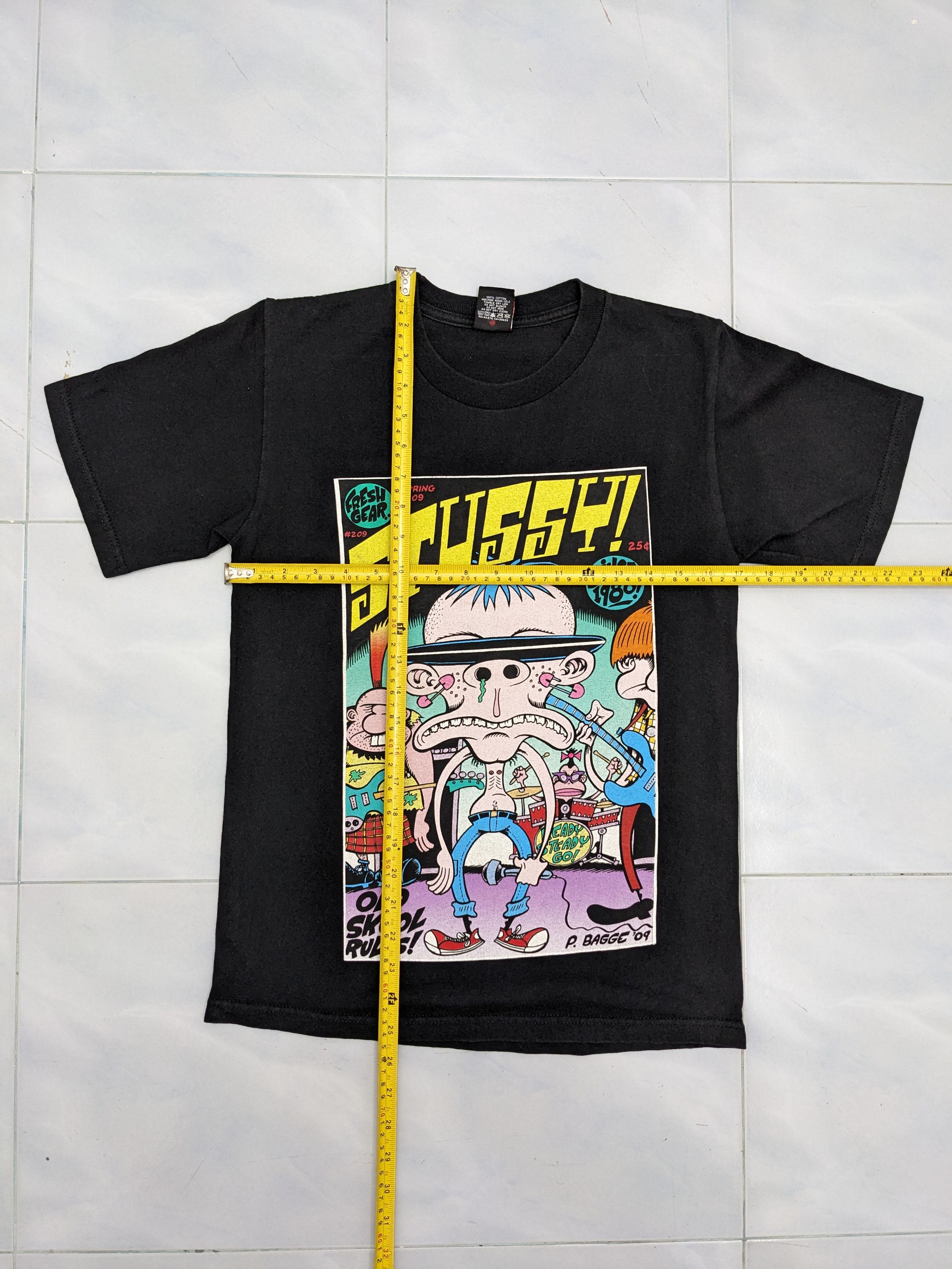 Stussy Vintage Stussy X Peter Begge Art Tshirt Size US S / EU 44-46 / 1 - 6 Thumbnail
