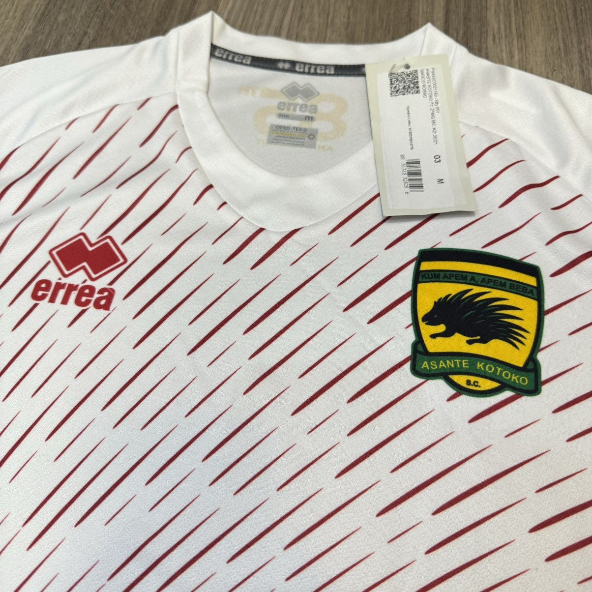 Errea Asante Kotoko 20/21 20/21 away shirt (Bnwt) Size US M / EU 48-50 / 2 - 3 Thumbnail