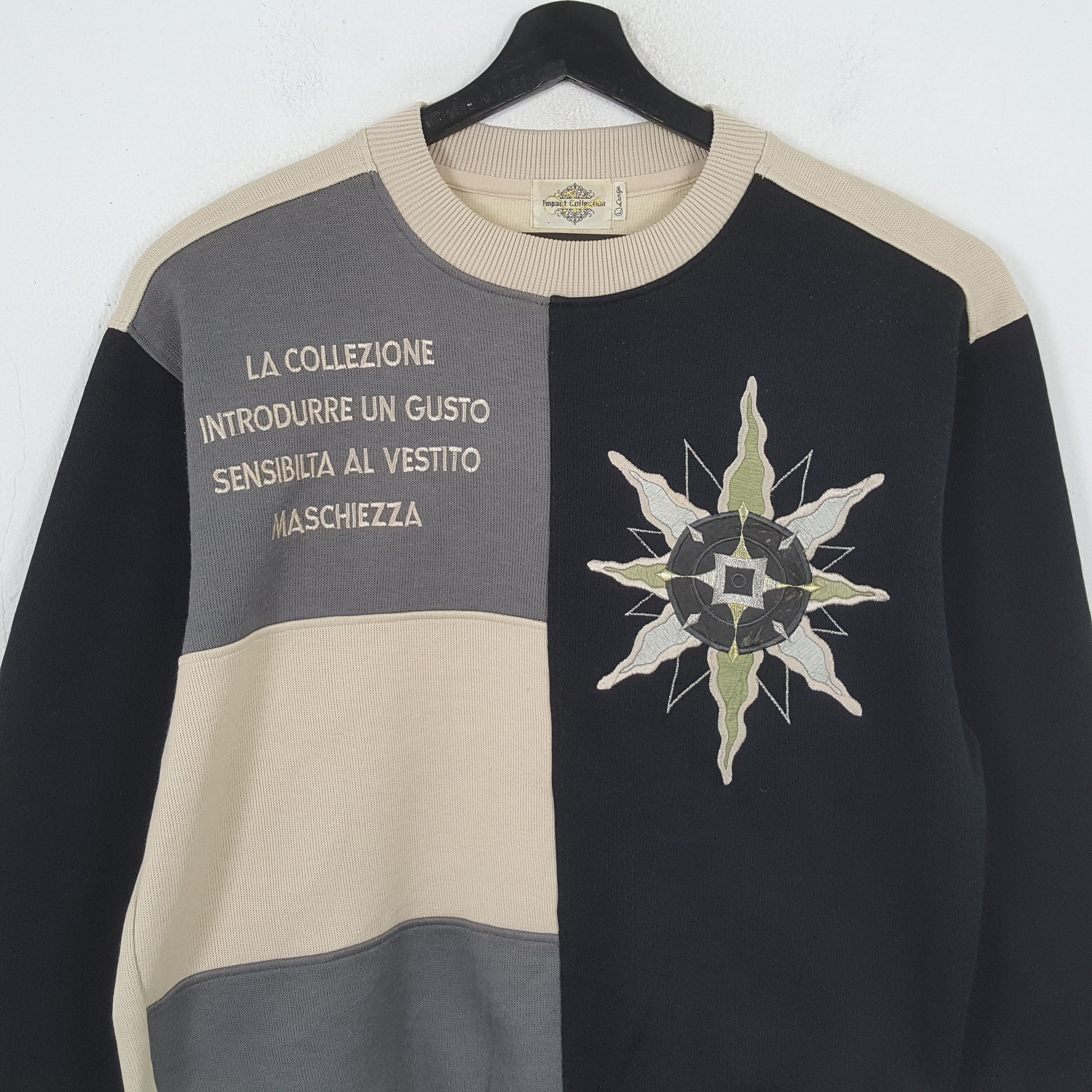 Japanese Brand × Vintage IMPACT COLLECTION Streetwear Style Sweatshirt Size US L / EU 52-54 / 3 - 2 Thumbnail