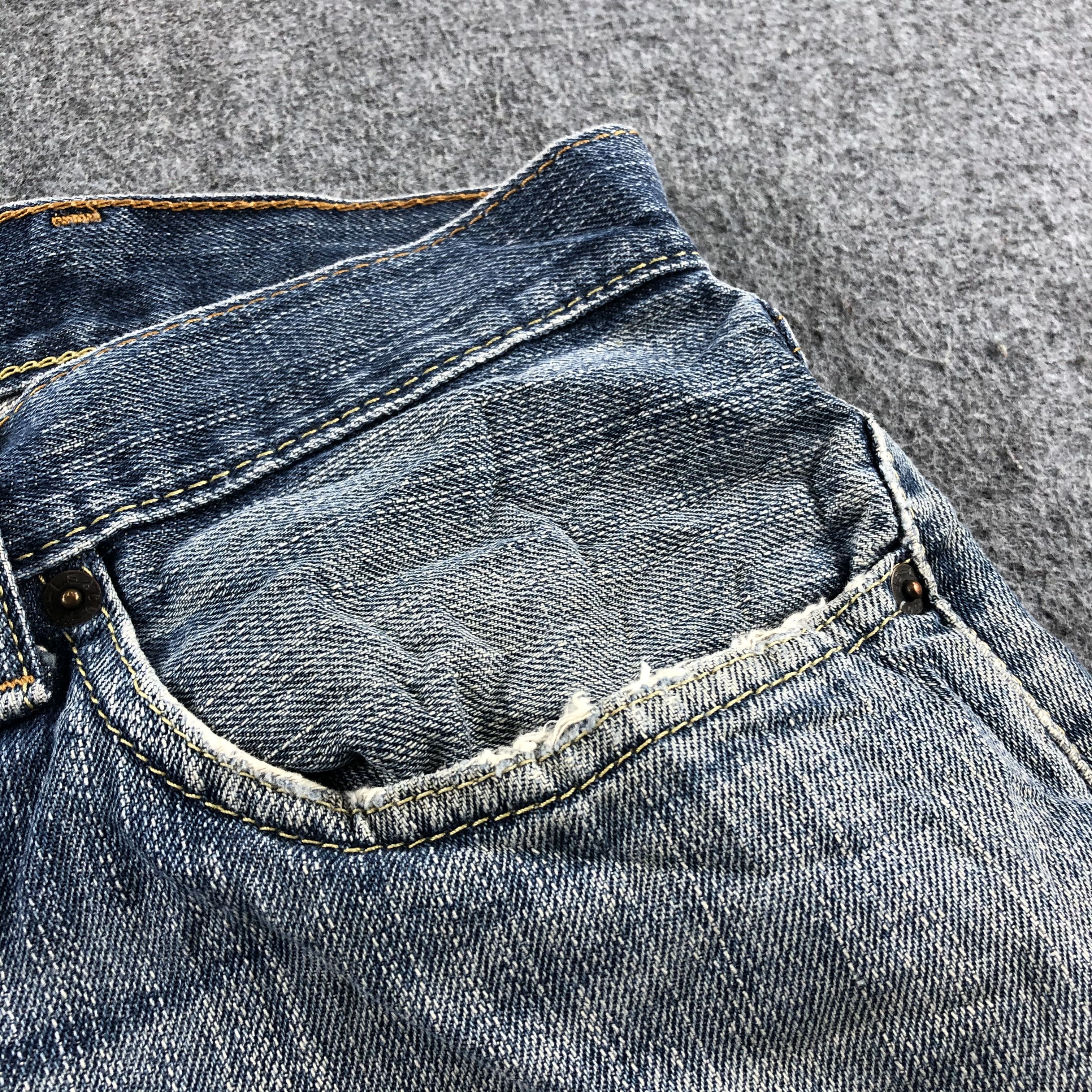 Levi's Vintage Blue Wash Levis 505 Jeans-J2581 Size US 38 / EU 54 - 9 Thumbnail