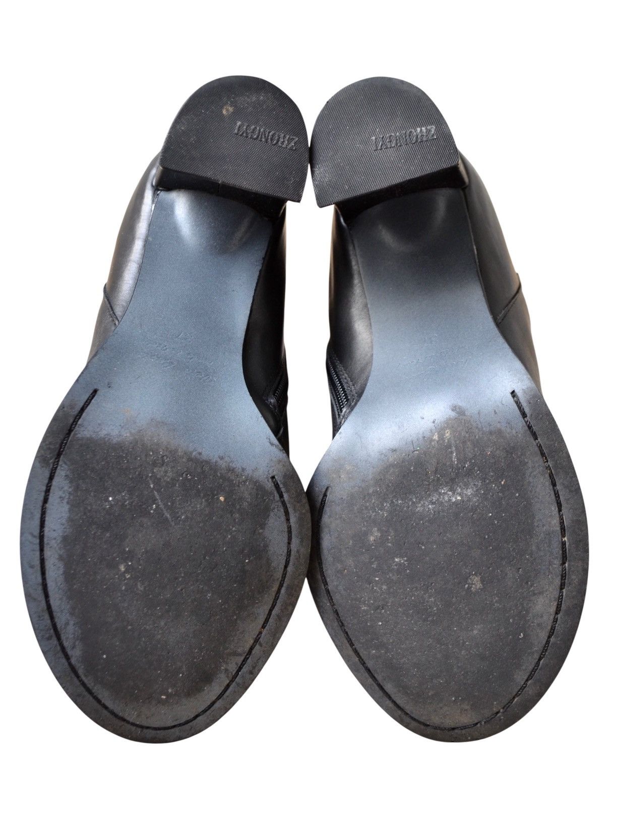 Ann Demeulemeester Early 2010’s Ann Demeulemeester Black Leather Ankle Boots Size US 7 / IT 37 - 5 Thumbnail