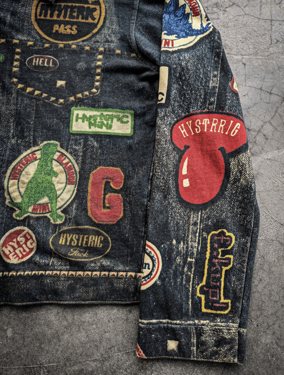 Hysteric Glamour Hysteric Glamour Mini Trucker Design Patch (Non-Denim) Size US M / EU 48-50 / 2 - 3 Thumbnail