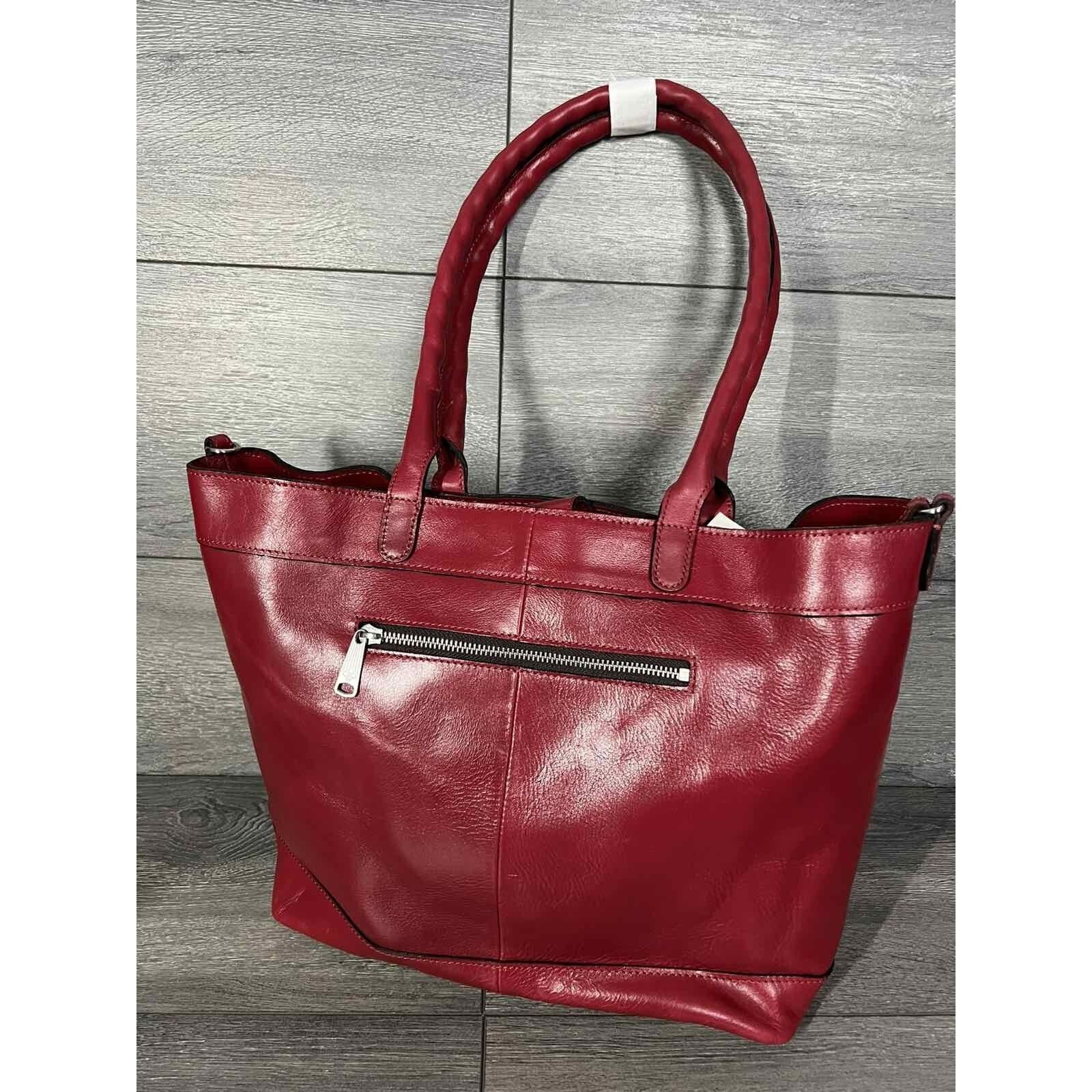 Patricia Nash Patricia Nash Convertible Tote Red Bag B000587 Size ONE SIZE - 4 Thumbnail