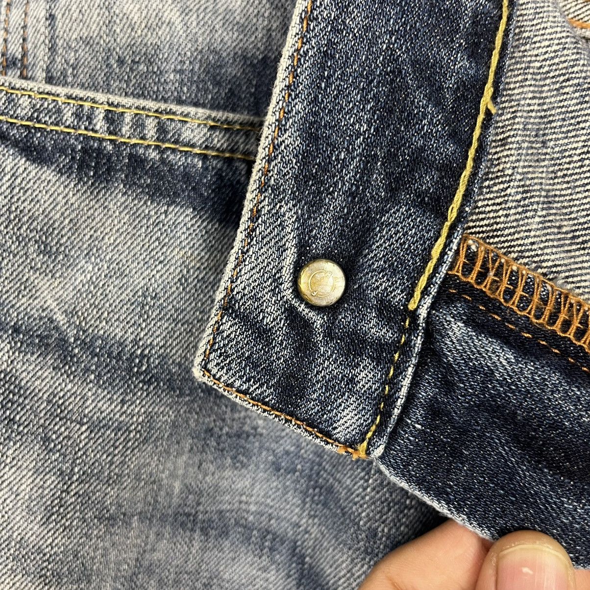14th Addiction Vintage Japanese Designer Distressed Denim Size US 36 / EU 52 - 17 Thumbnail