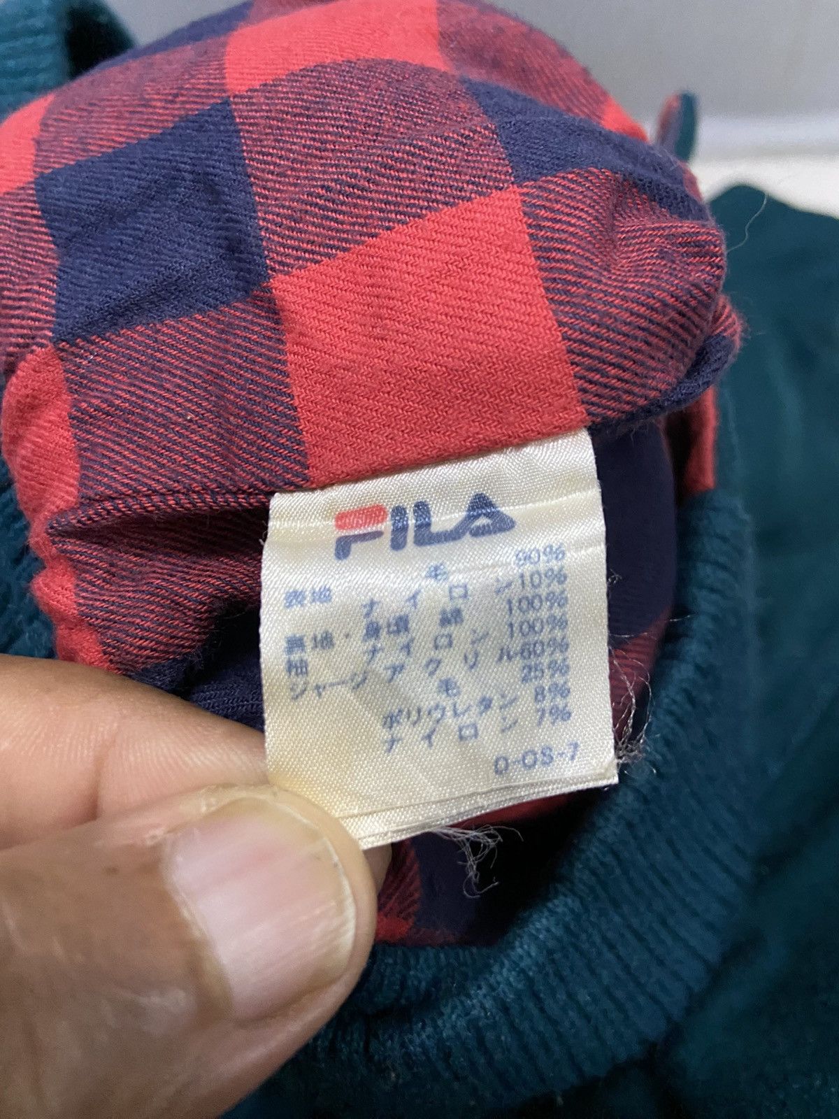 Fila VINTAGE 90’s FILA WOOL ZIPPER JACKET Size US M / EU 48-50 / 2 - 12 Thumbnail