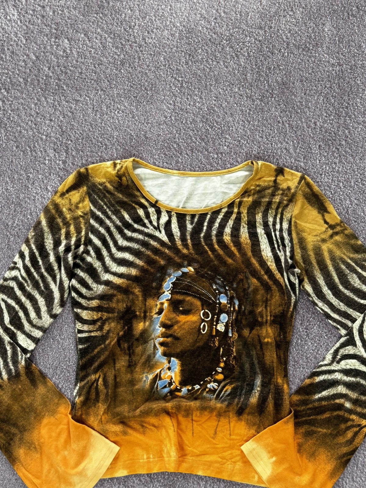 Hysteric Glamour Y2K Leopard Glamour Inie Long Sleeve Top Size M / US 6-8 / IT 42-44 - 2 Thumbnail