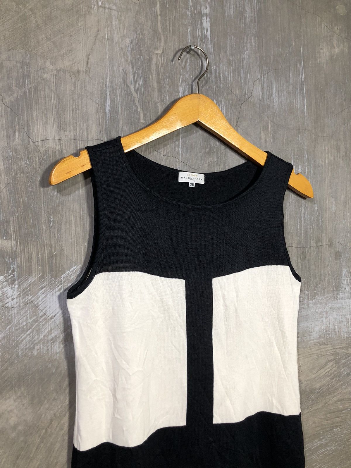 Balenciaga × Designer × Vintage La Mode Balenciaga Paris Dress Size XS / US 0-2 / IT 36-38 - 2 Thumbnail