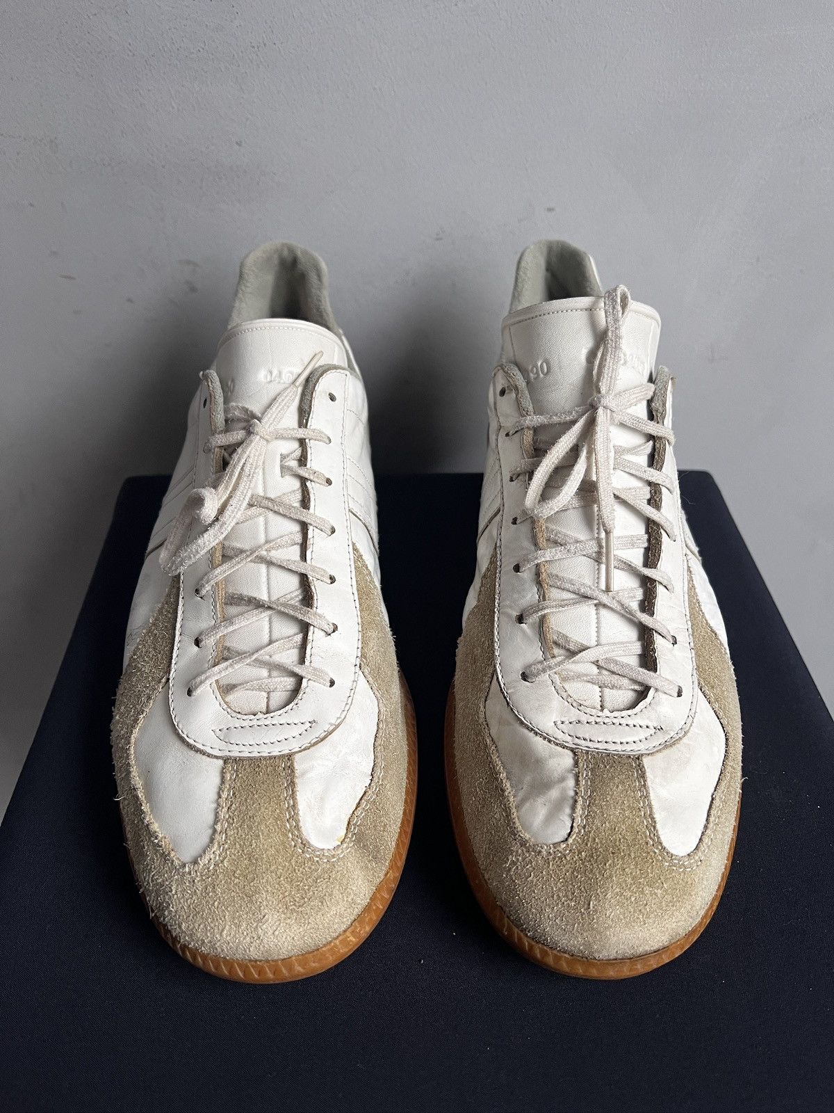 Japanese Brand Maison Margiela Style White Shoes vintage Bw sport y2k Size US 11 / EU 44 - 4 Thumbnail