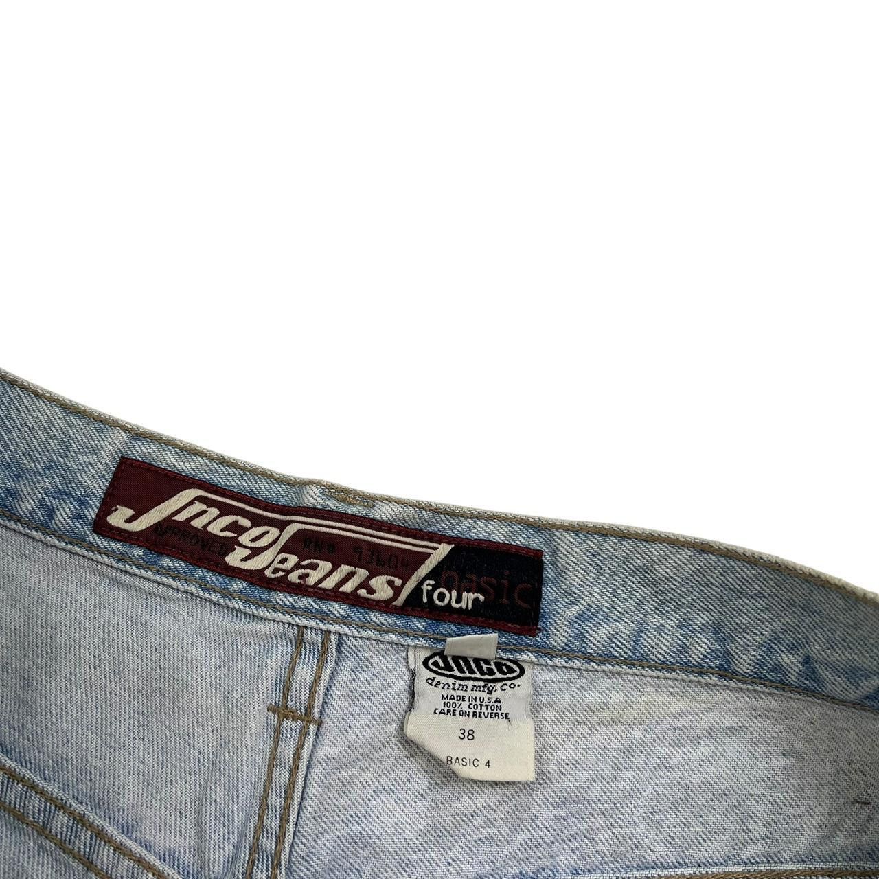 JNCO Vintage Jnco Embroidered Denim Baggy Shorts Jorts - Waist 38 Size US 38 / EU 54 - 7 Thumbnail