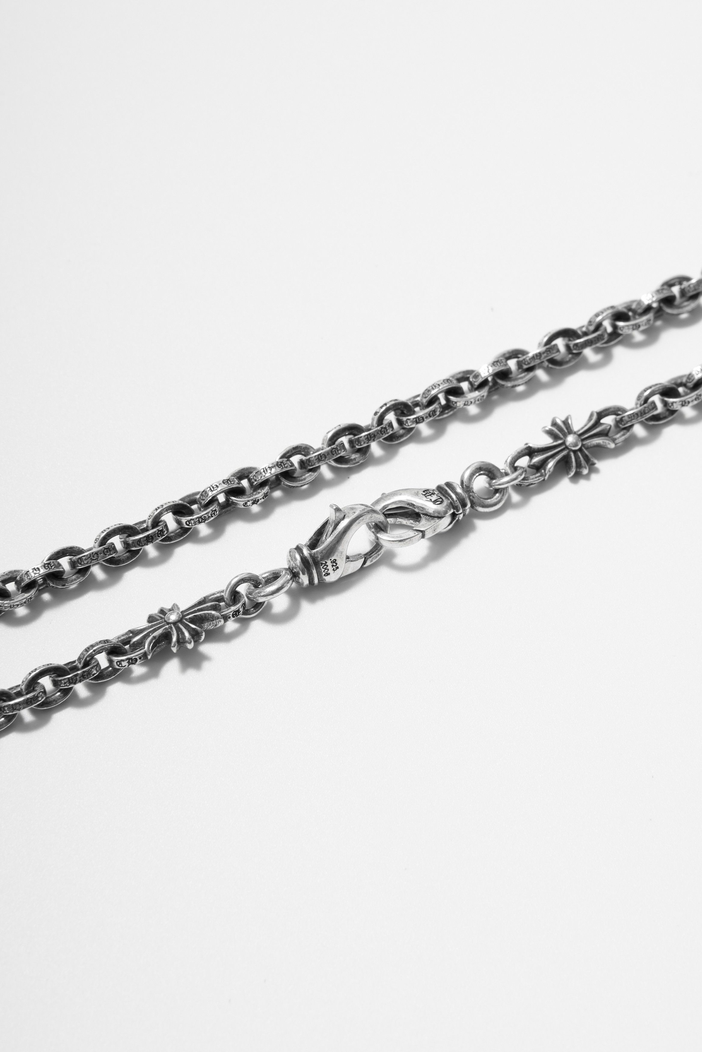Chrome Hearts Chrome Hearts Paper Chain 2 Clip Lobster Clasps Tiny E Size ONE SIZE - 6 Thumbnail