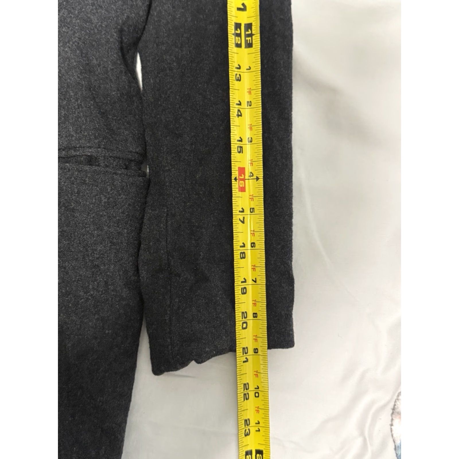 Ralph Lauren RALPH LAUREN PURPLE LABEL Gray Cashmere Lambswool Double Breasted Blazer Sz 6 Womens Size M / US 6-8 / IT 42-44 - 7 Thumbnail