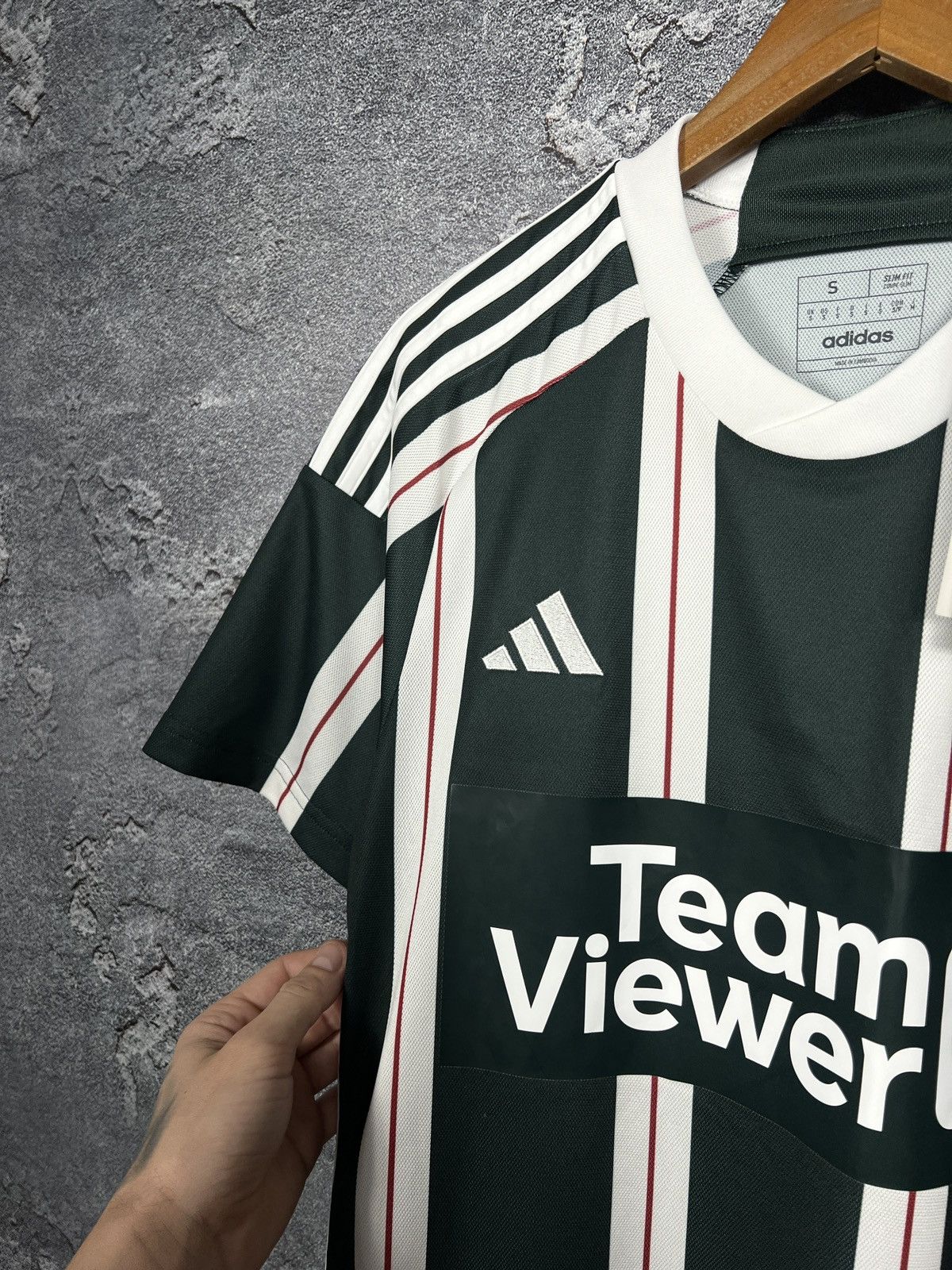 Adidas New Adidas #18 Casemiro Manchester United2023/24 Away Jersey Size US S / EU 44-46 / 1 - 9 Thumbnail