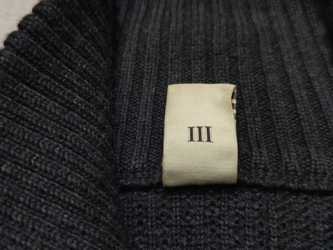 GRP GRP Inis Meain Heavy 100% Merino Wool Knitted Sweater Jacket Size US L / EU 52-54 / 3 - 9 Thumbnail