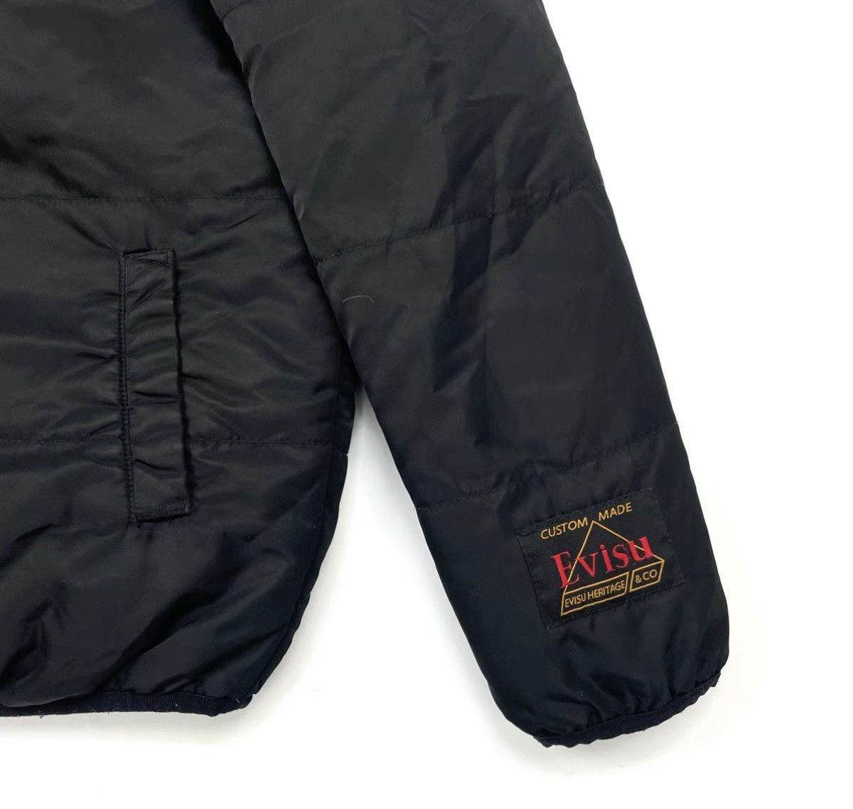 Evisu EVISU Daruma Embroidery Print Reversible Down Jacket K12 Size US M / EU 48-50 / 2 - 8 Thumbnail