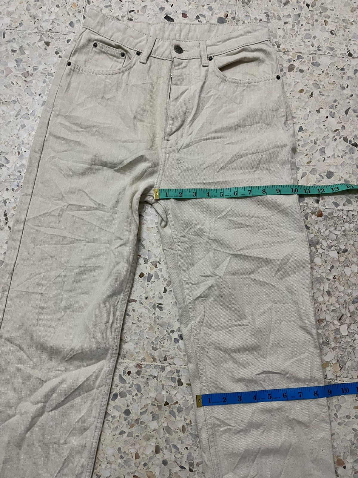 Ksubi Ksubi “Royalty Heroism and The Streets” Beige Jeans Size US 28 / EU 44 - 14 Thumbnail