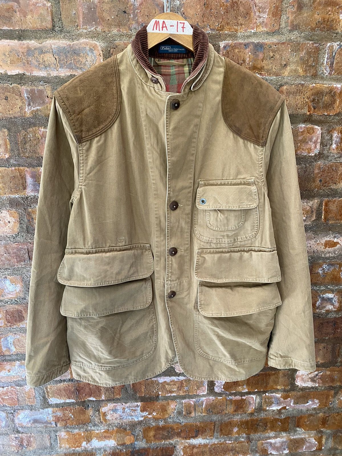 Polo Ralph Lauren 1990s Polo Raplh Lauren Leather Trim Hunting multipocket Size US M / EU 48-50 / 2 - 2 Thumbnail