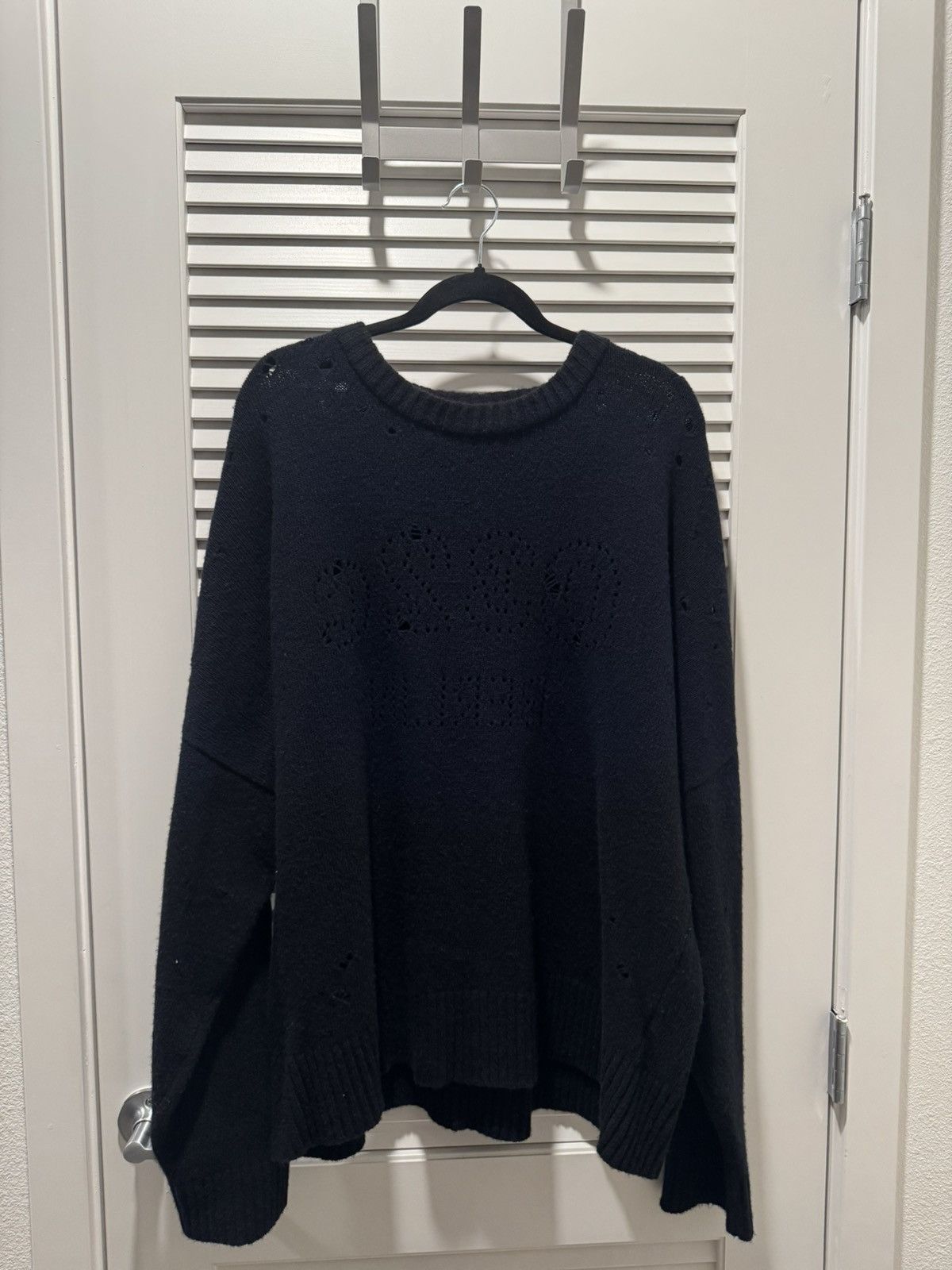 032c 032c Lazer Selfie Distressed Jumper Size US L / EU 52-54 / 3 - 1 Thumbnail