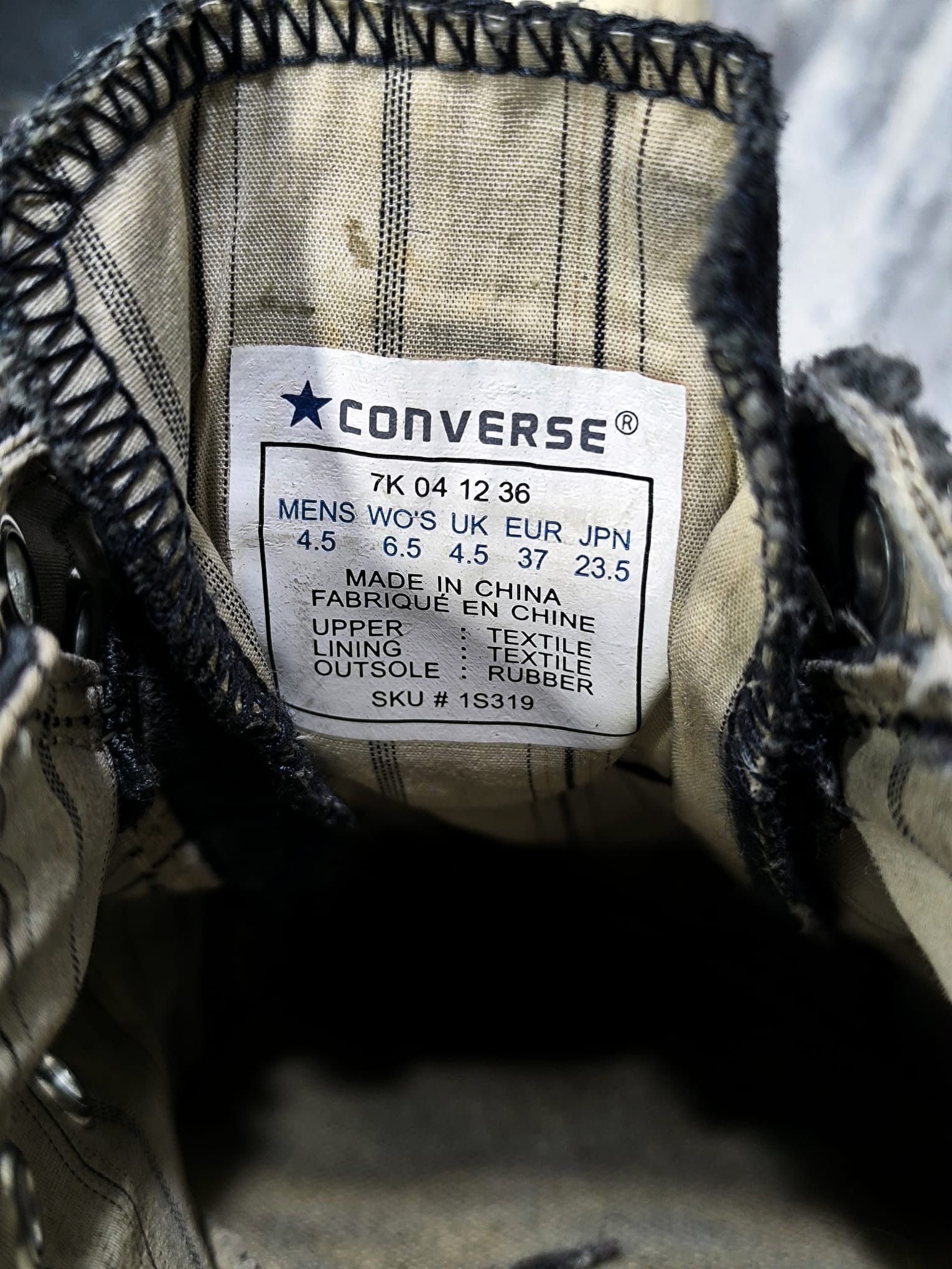 Converse × John Varvatos converse x john varvatos low top distressed sneakers Size US 7 / IT 37 - 12 Thumbnail