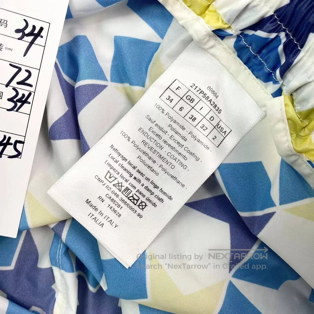 Dior Dior Graphic print shorts| Size 42" / US 20 - 4 Thumbnail