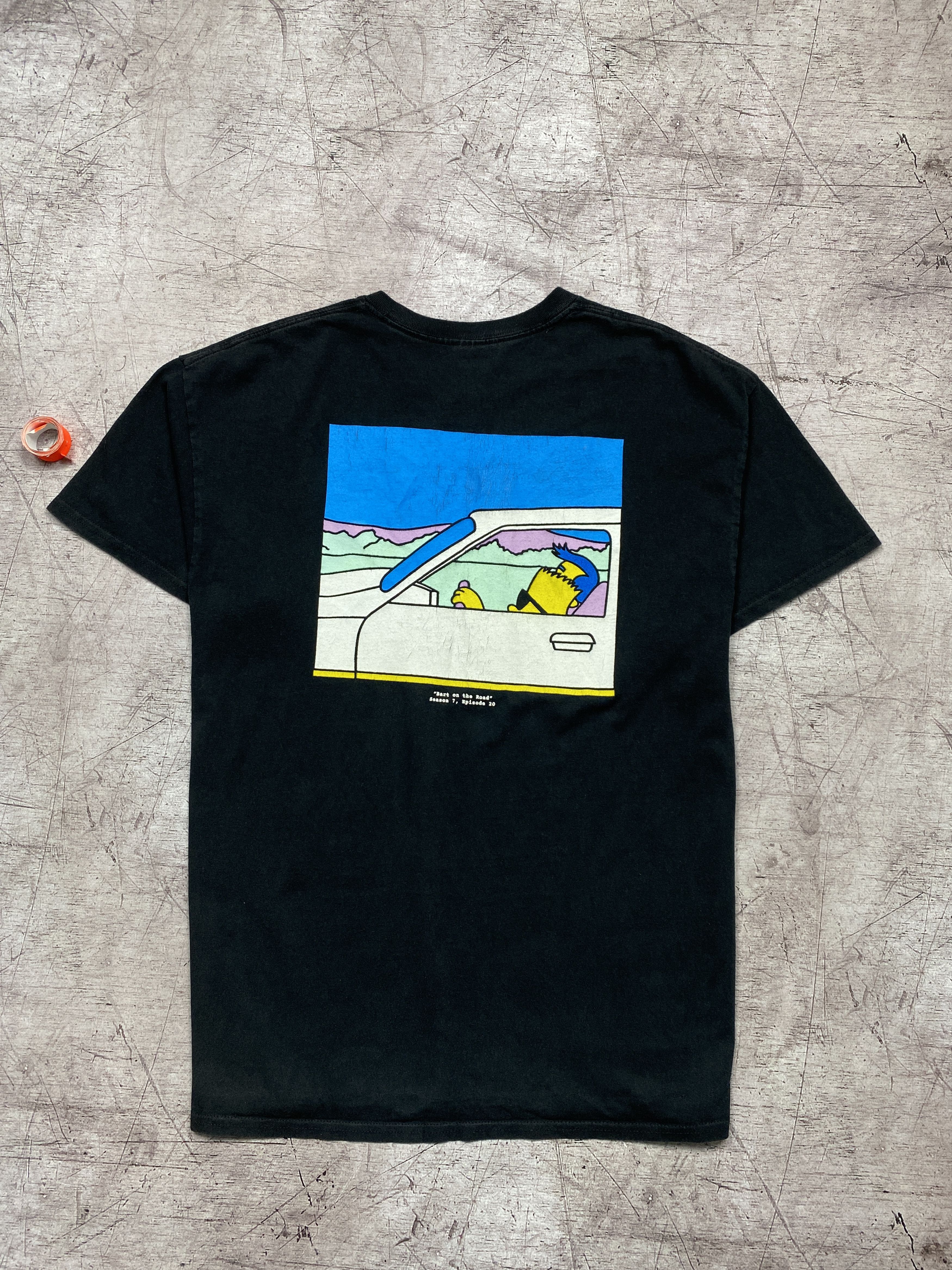 The Simpsons × Vintage The Simpsons Bart Driver License Vintage T-Shirt Size US XL / EU 56 / 4 - 1 Thumbnail