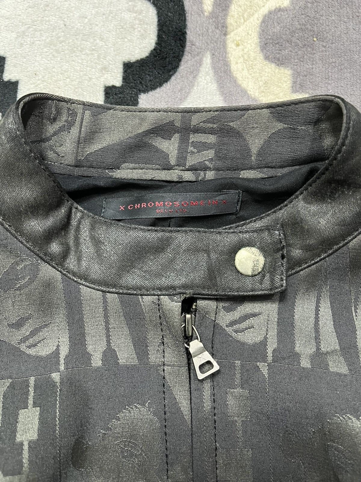 14th Addiction Chromosomein waxed jacket AOP Lgb style Size US S / EU 44-46 / 1 - 7 Thumbnail