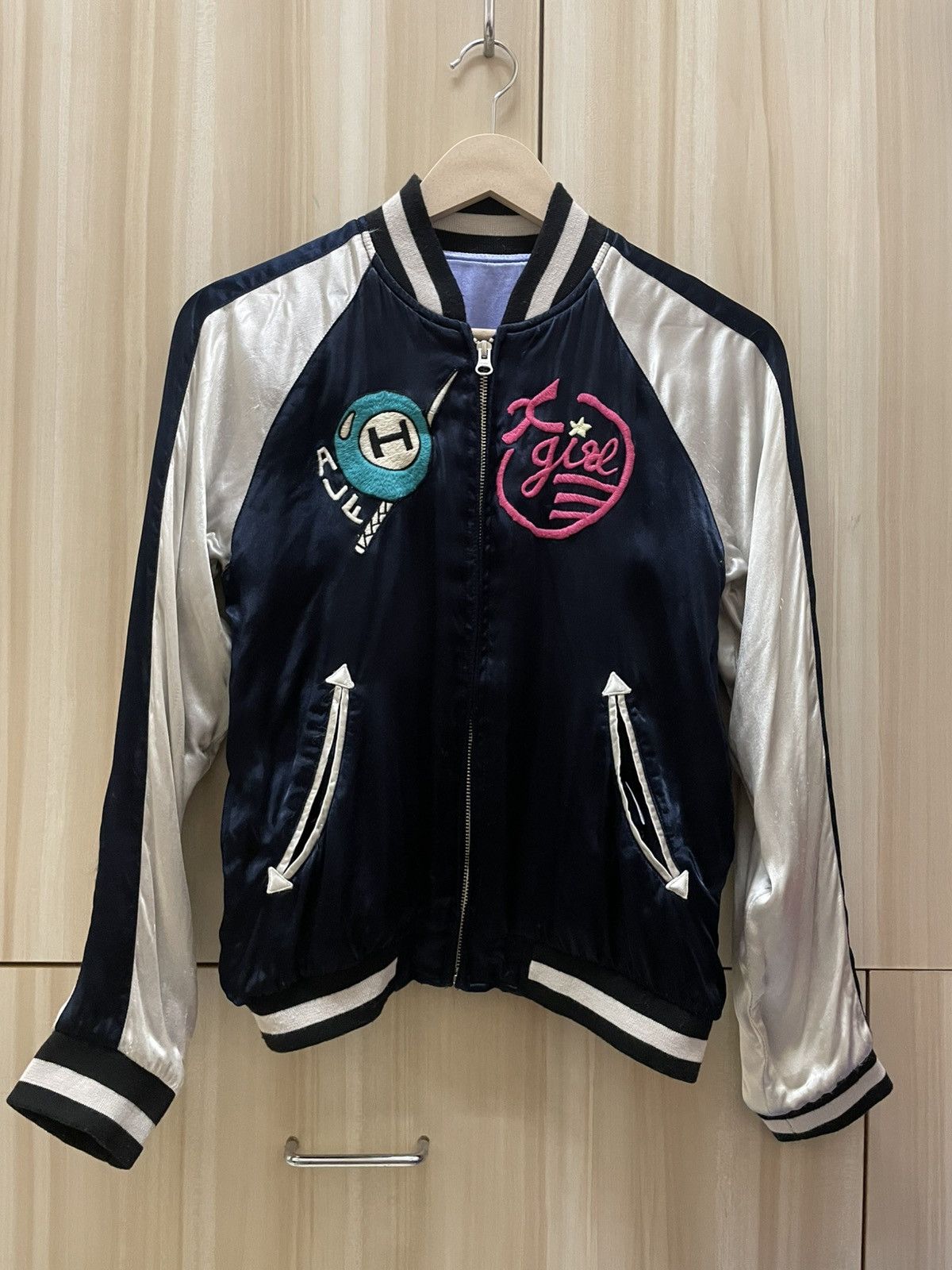 Halfman × X-Girl Xgirl x Halfman Sukajan Souvenir Jacket Size S / US 4 / IT 40 - 3 Thumbnail