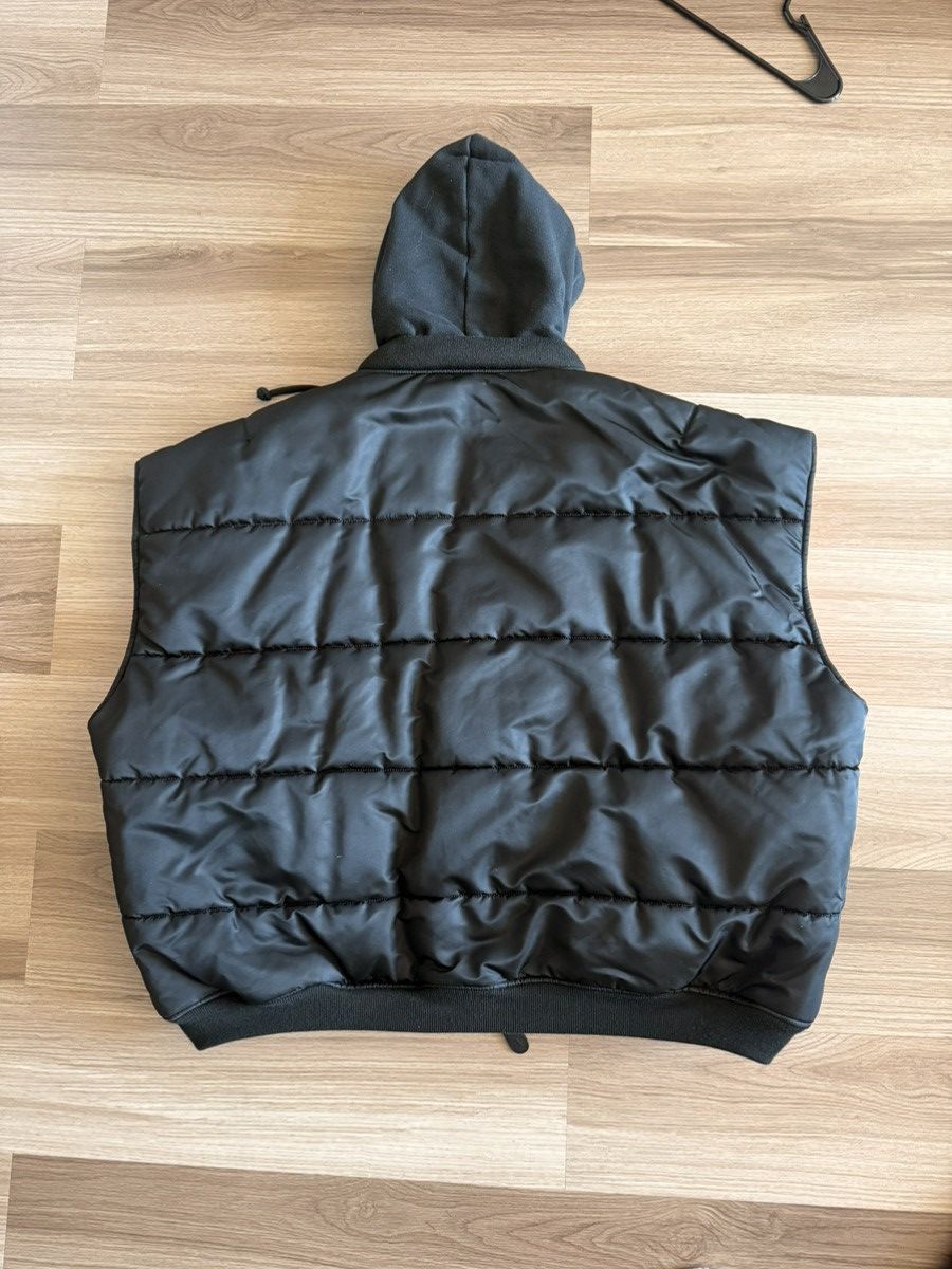 Vetements Vetements hooded logo bomber vest [REVERSIBLE] Size US L / EU 52-54 / 3 - 3 Thumbnail