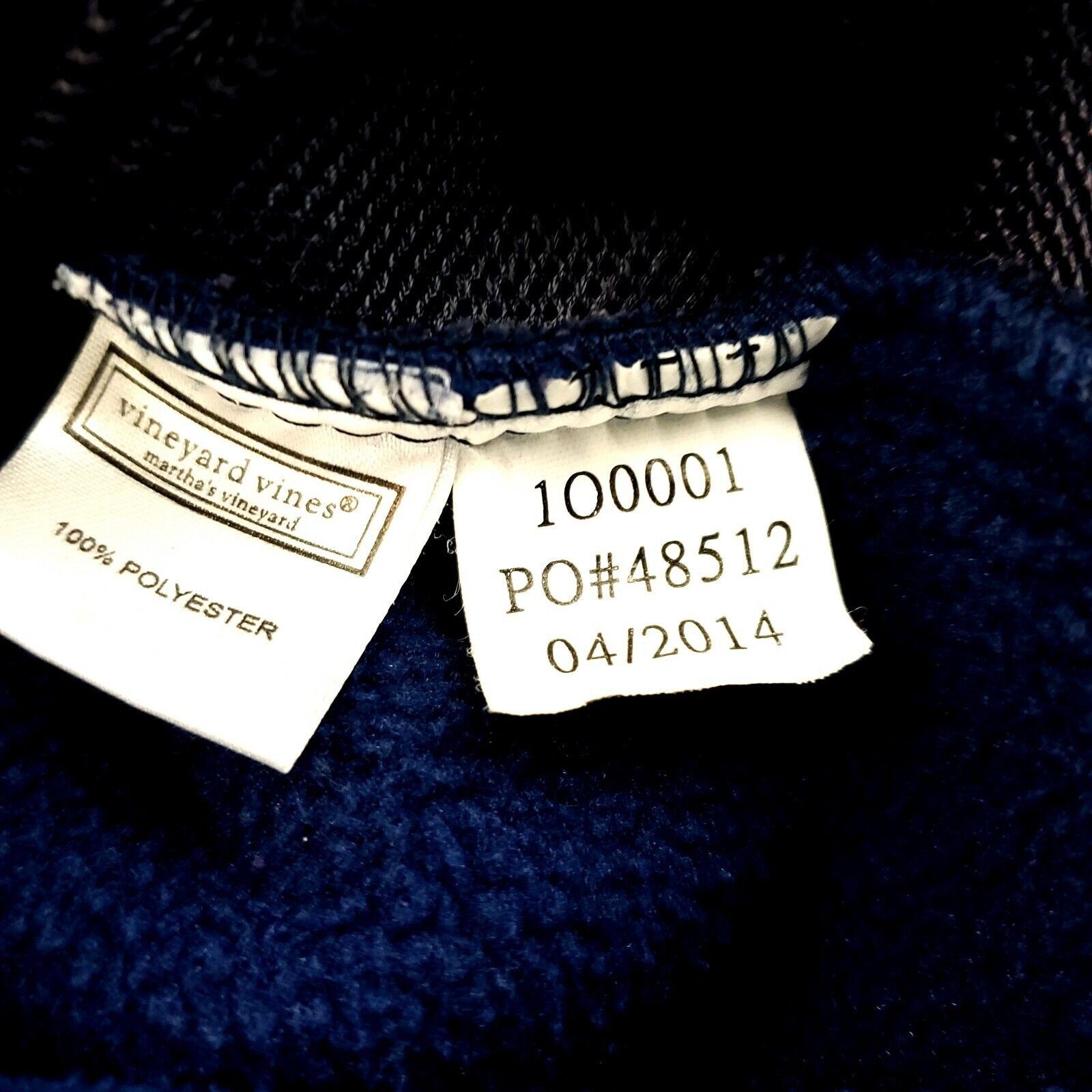 Vineyard Vines Vineyard Vines Martha's Vineyard Blue Full Zip Sweater Vest Size US M / EU 48-50 / 2 - 10 Thumbnail