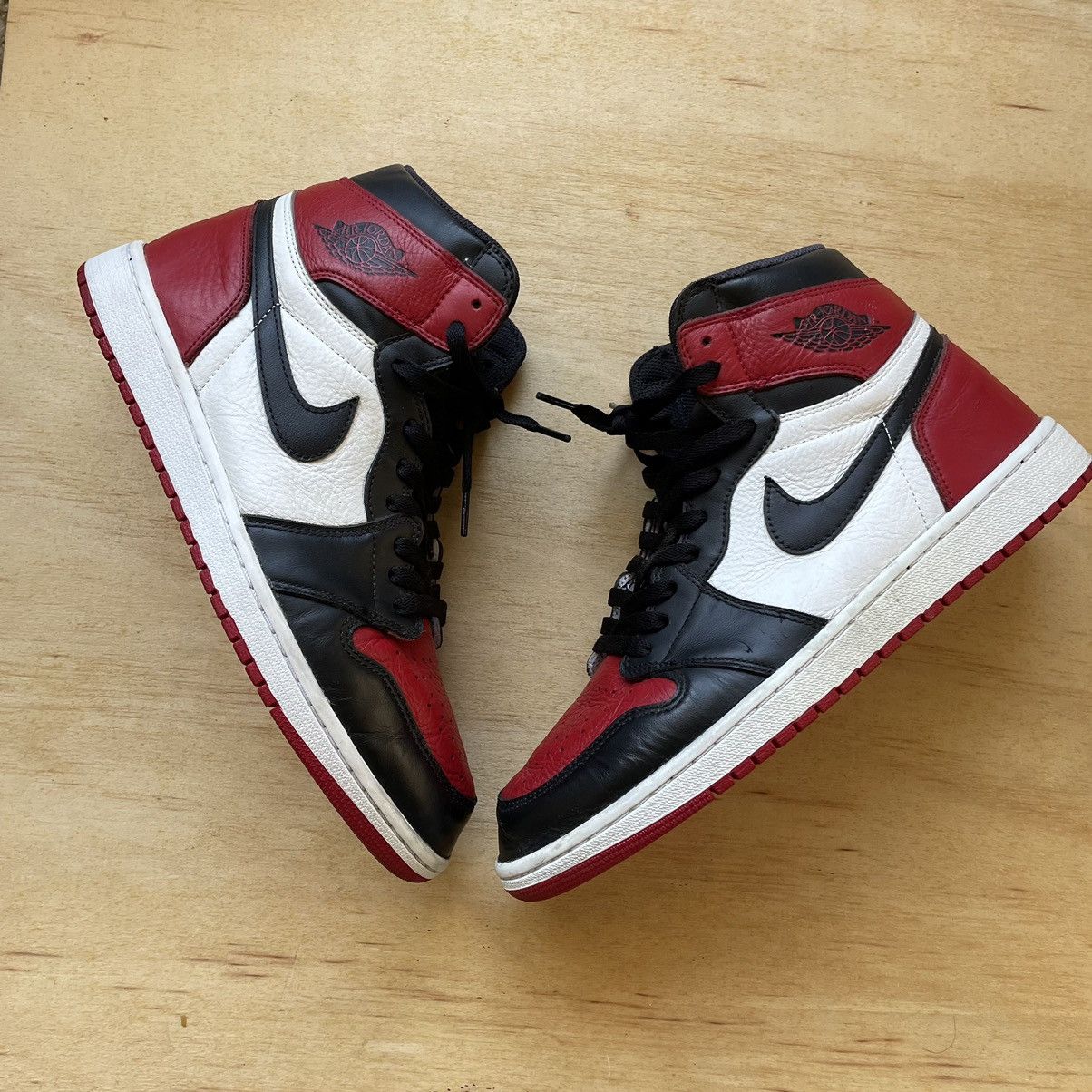 Jordan Brand Air Jordan 1 'Bred Toe' Size US 12 / EU 45 - 1 Thumbnail