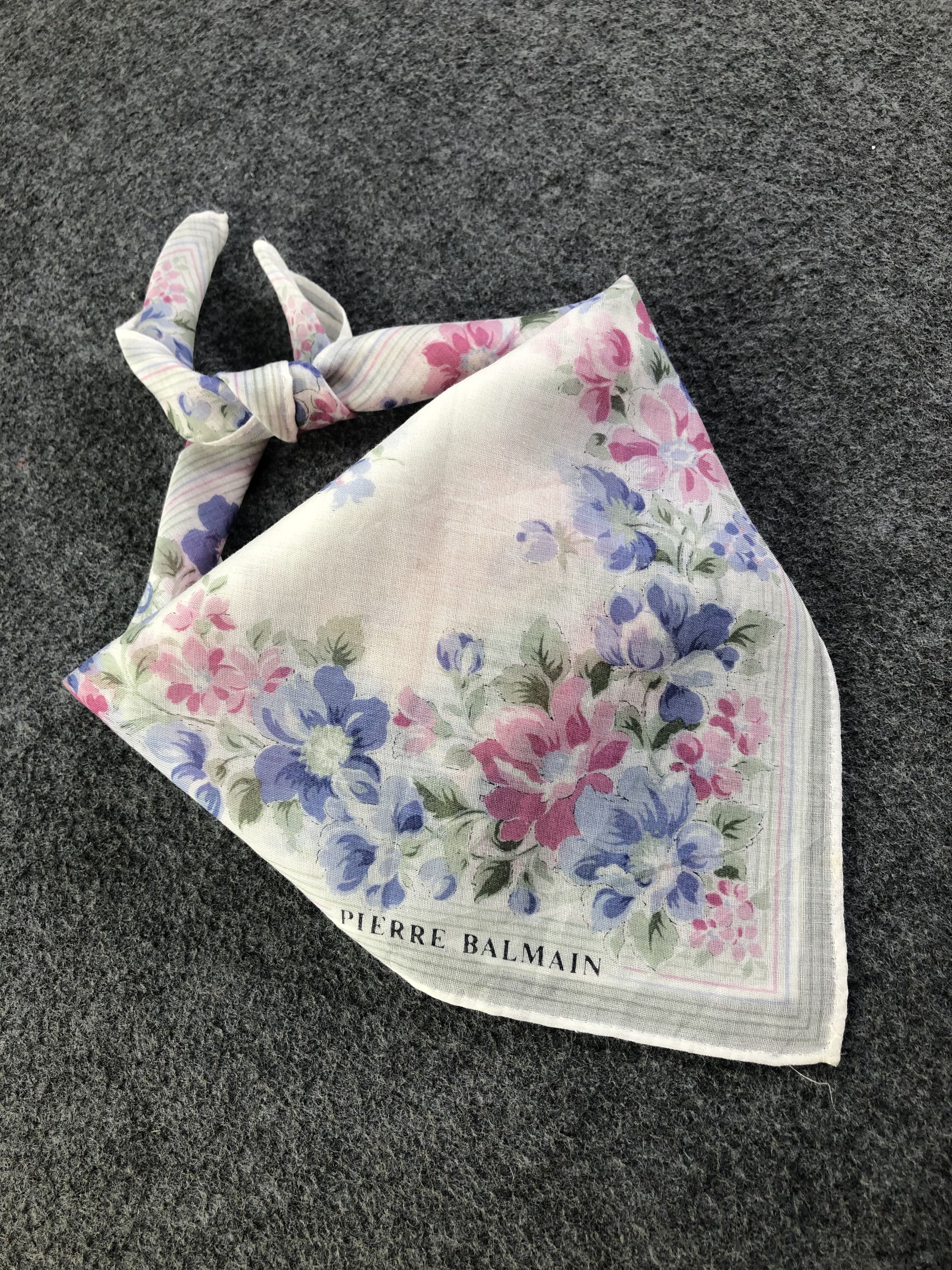Pierre Balmain × Vintage Pierre Balmain Handkerchief / Bandana / Neckerchief Size ONE SIZE - 2 Thumbnail