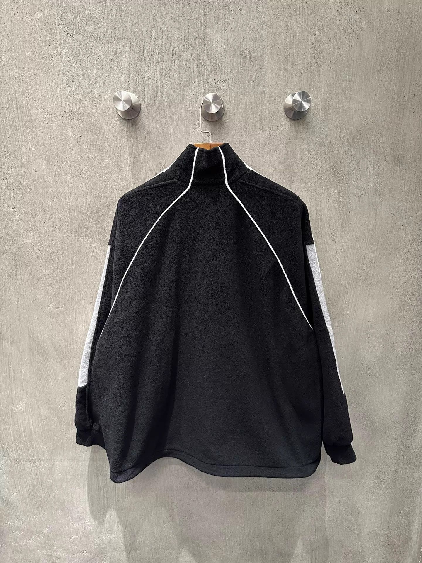 Balenciaga Balenciaga Double Ring Fleece Zip-Up Jacket S Size US S / EU 44-46 / 1 - 2 Thumbnail