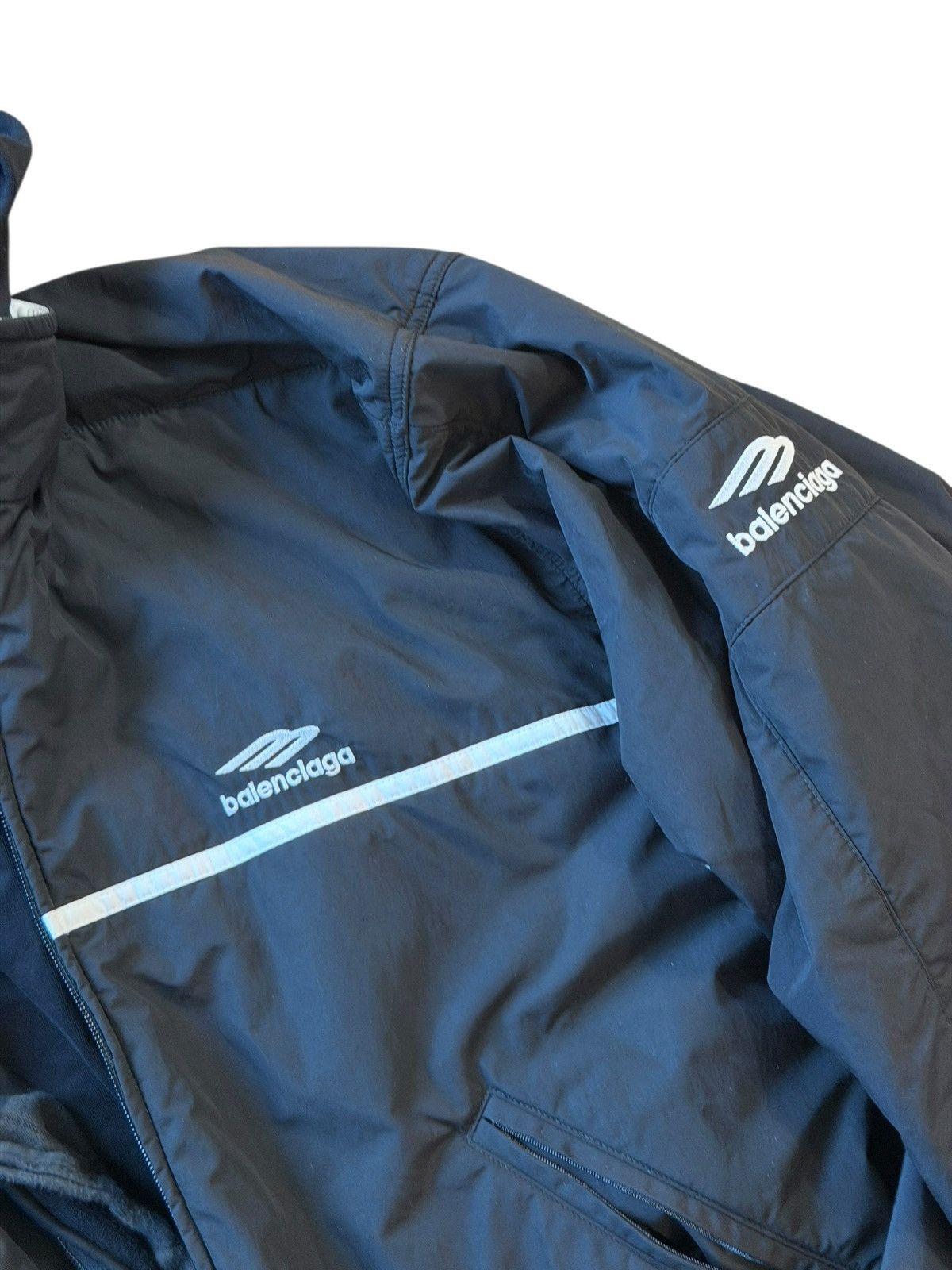 Balenciaga *RARE* BALENCIAGA 4 LAYERED TRACKSUIT OVERSIZED JACKET DEMNA Size US L / EU 52-54 / 3 - 6 Thumbnail