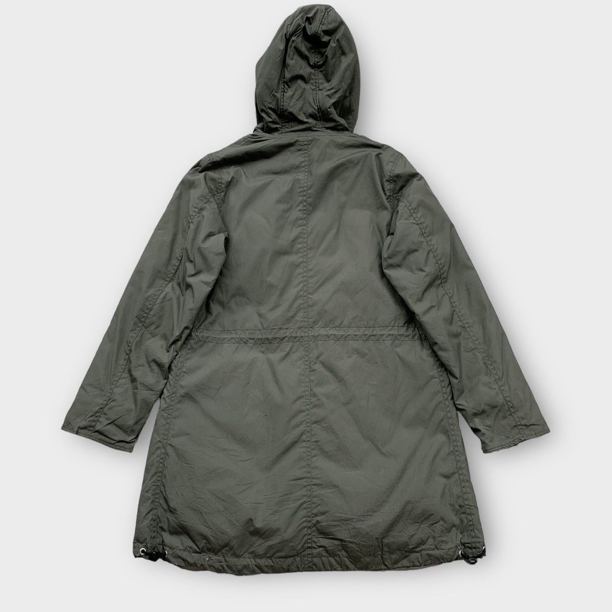 Margaret Howell MARGARET HOWELL M47 QUILTED PARKA HOODIE COAT JACKET Size S / US 4 / IT 40 - 2 Thumbnail