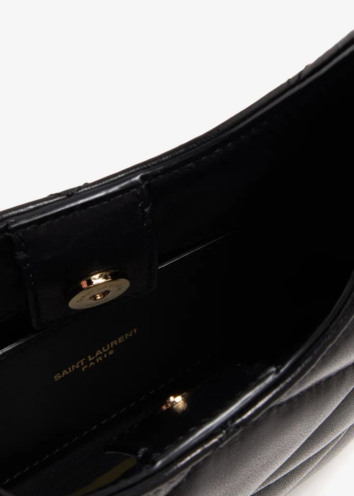 Saint Laurent Paris o1s1wg111125 Size: OS / Mini Hobo Bag in Black Size ONE SIZE - 5 Thumbnail